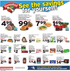 Preview Hannaford Weekly Ad valid from 10/26/2025