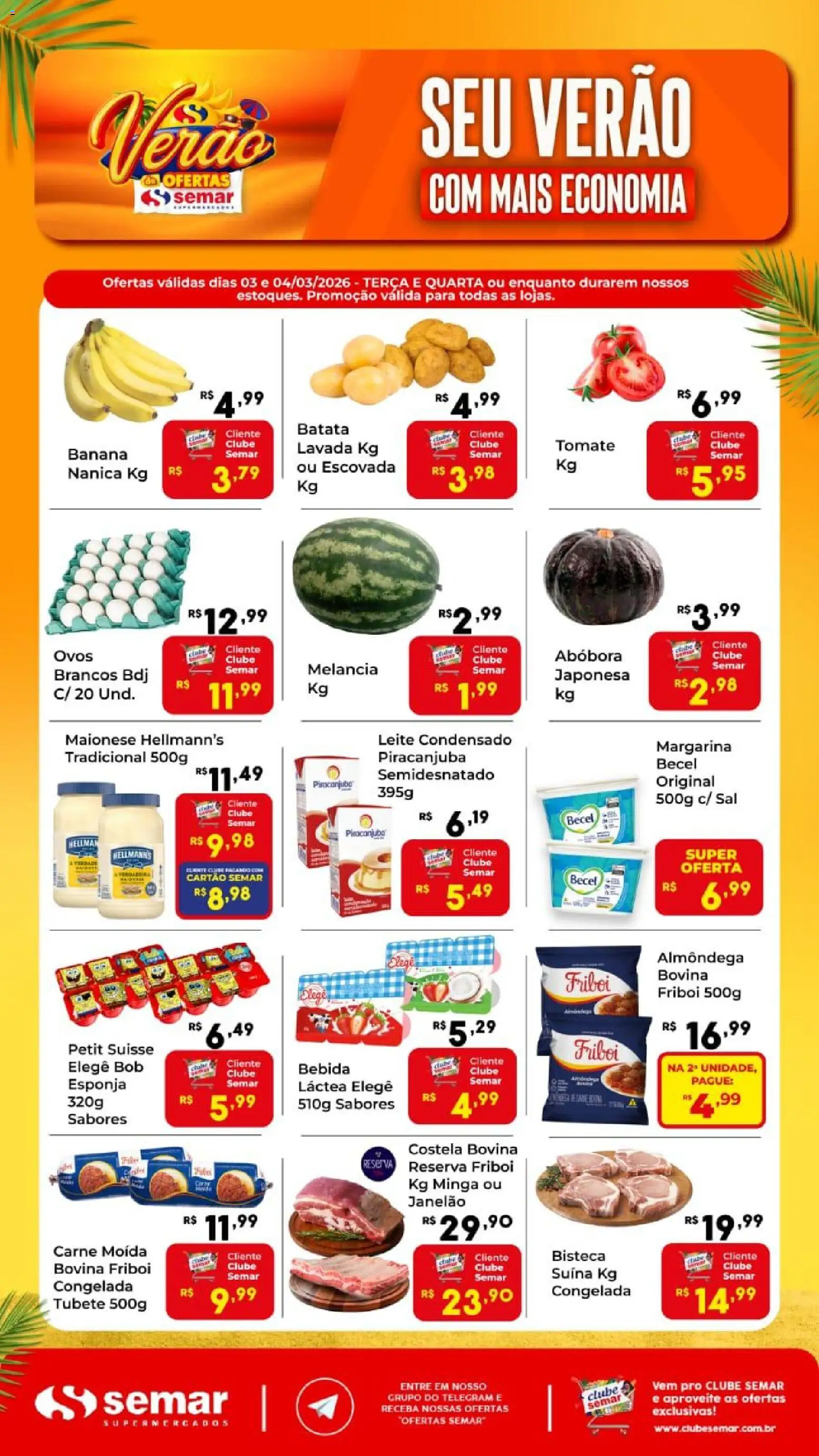 Semar Supermercado - Ofertas da semana - página 1- válido a partir de 03/03/2026
