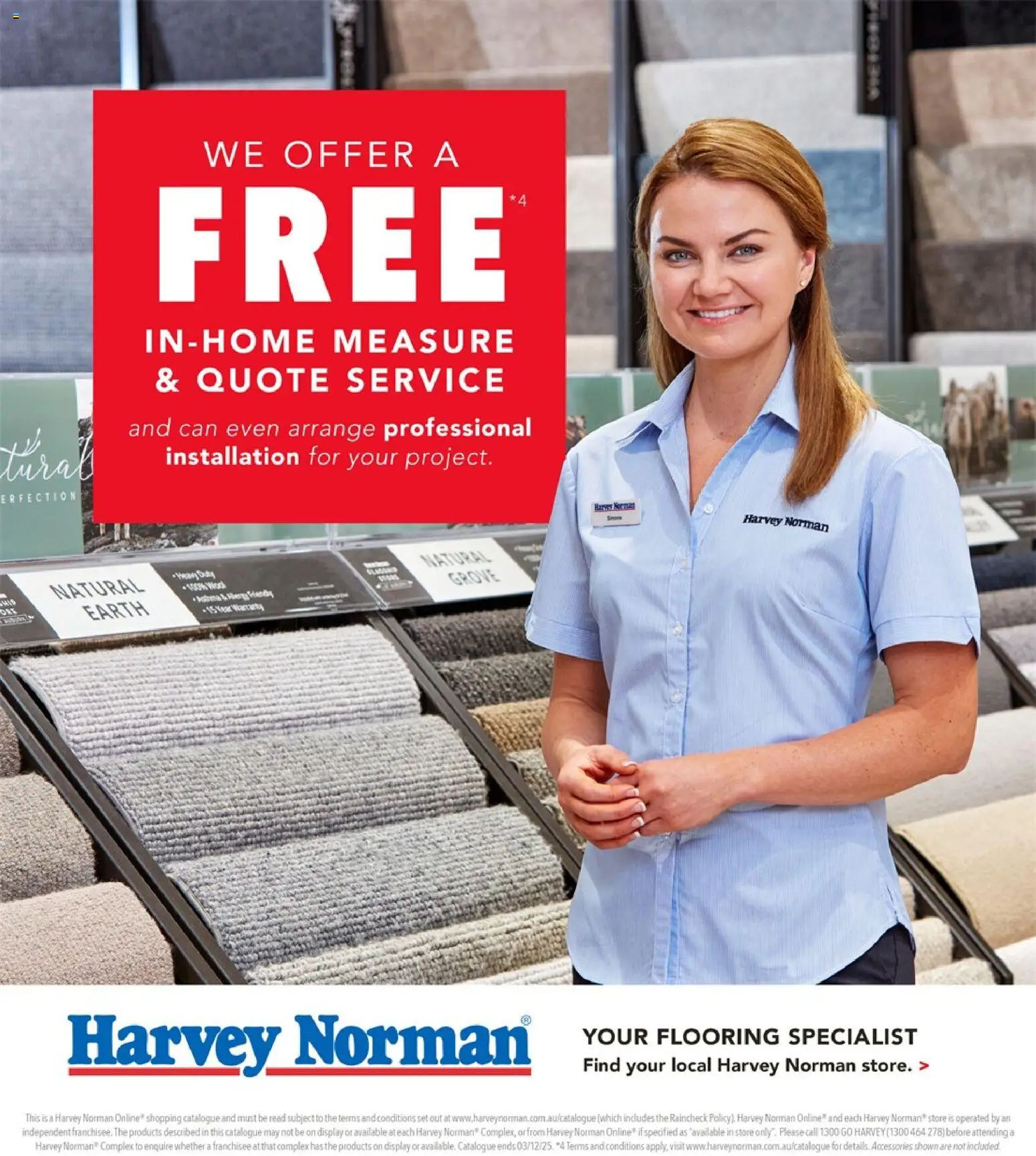 Harvey Norman Carpet & Flooring Black Friday Sale - page 22- valid from 13/11/2025