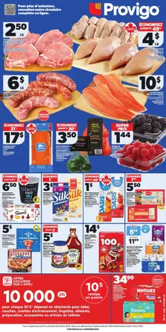 Preview Provigo weekly flyer / circulaire valid from Oct 16, 2025