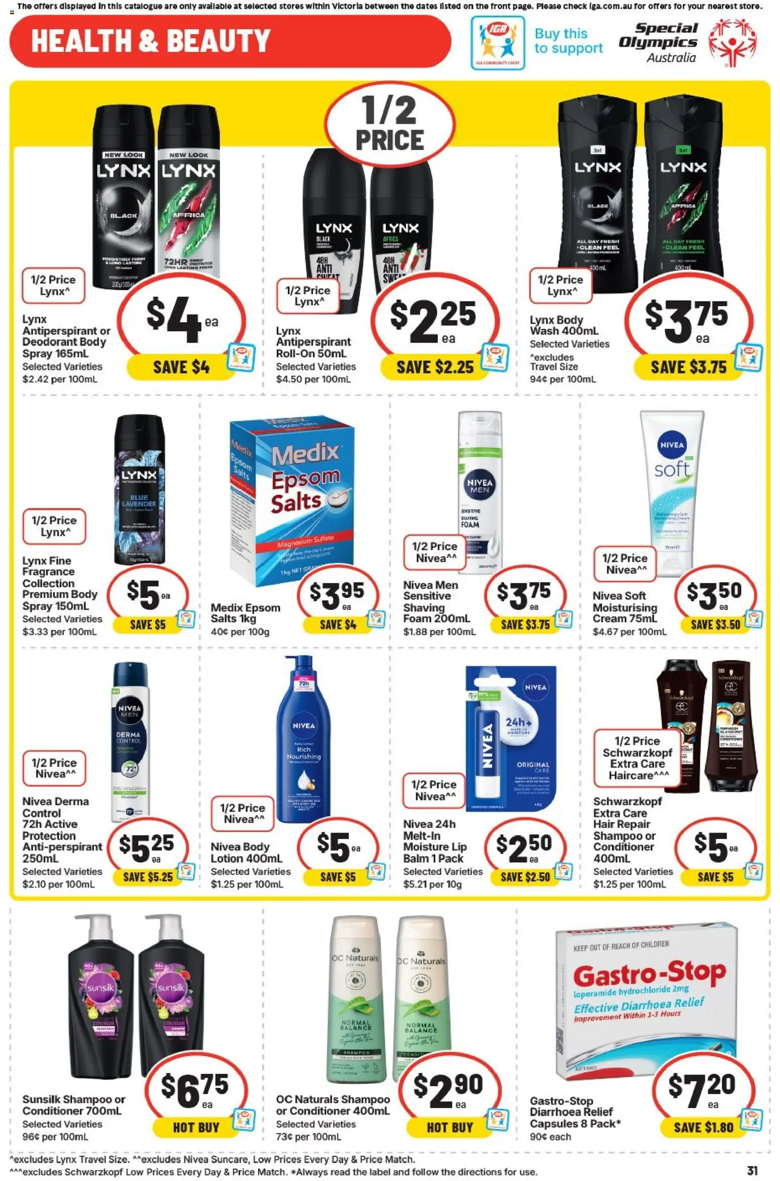 IGA catalogue  - page 31- valid from 29/04/2026