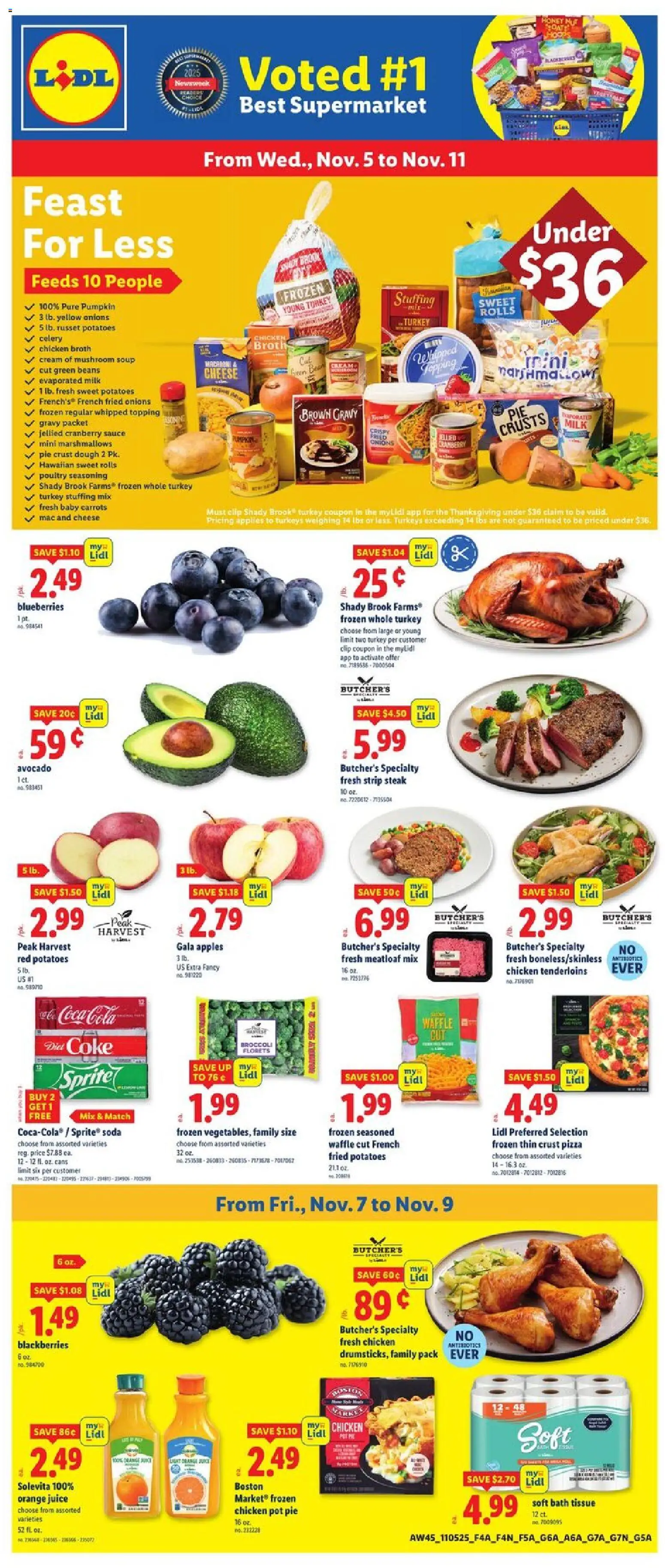 Lidl Weekly Ad - GA - page 1- valid from 11/05/2025