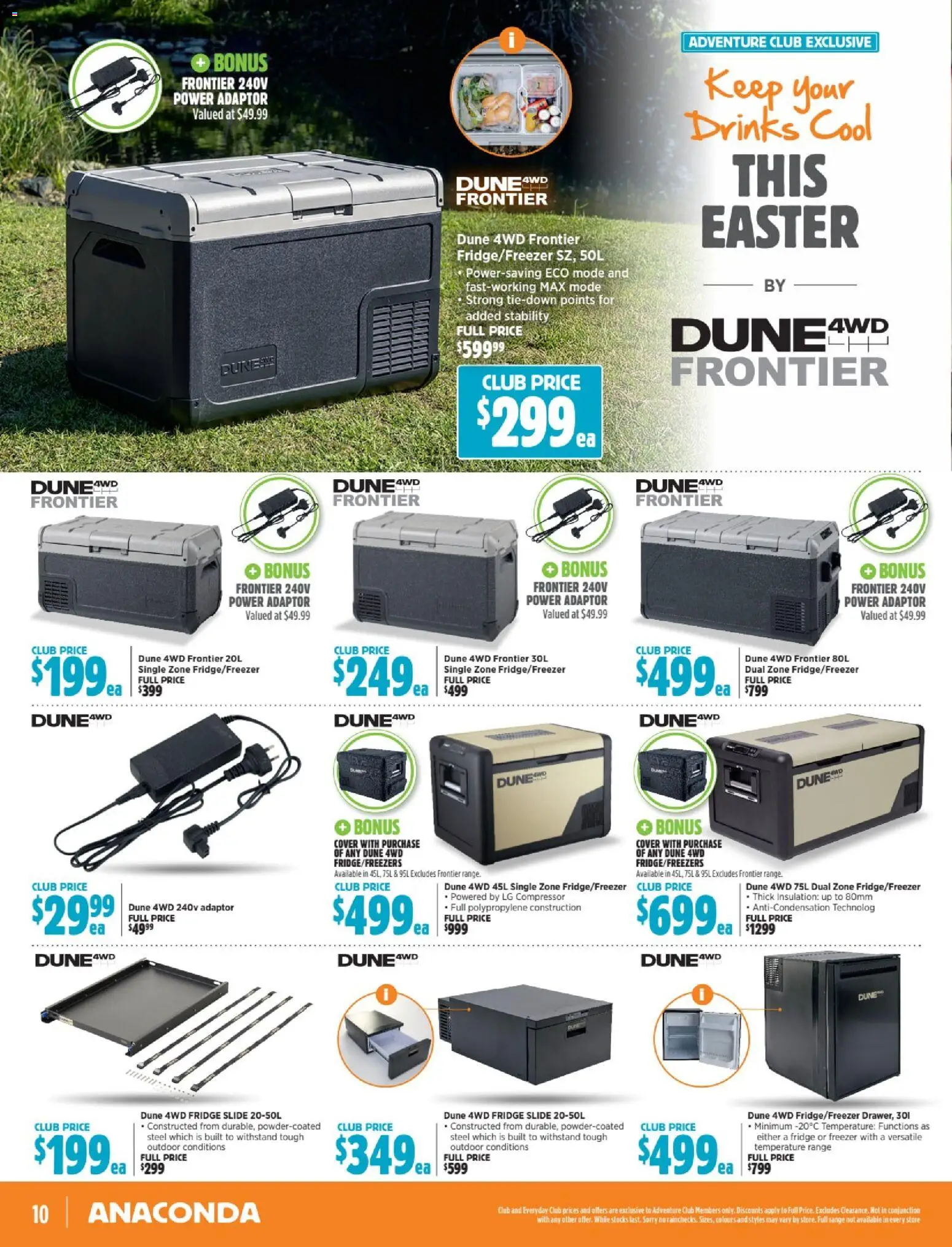 Anaconda - Easter's Calling Get Out More - page 10- valid from 23/02/2026