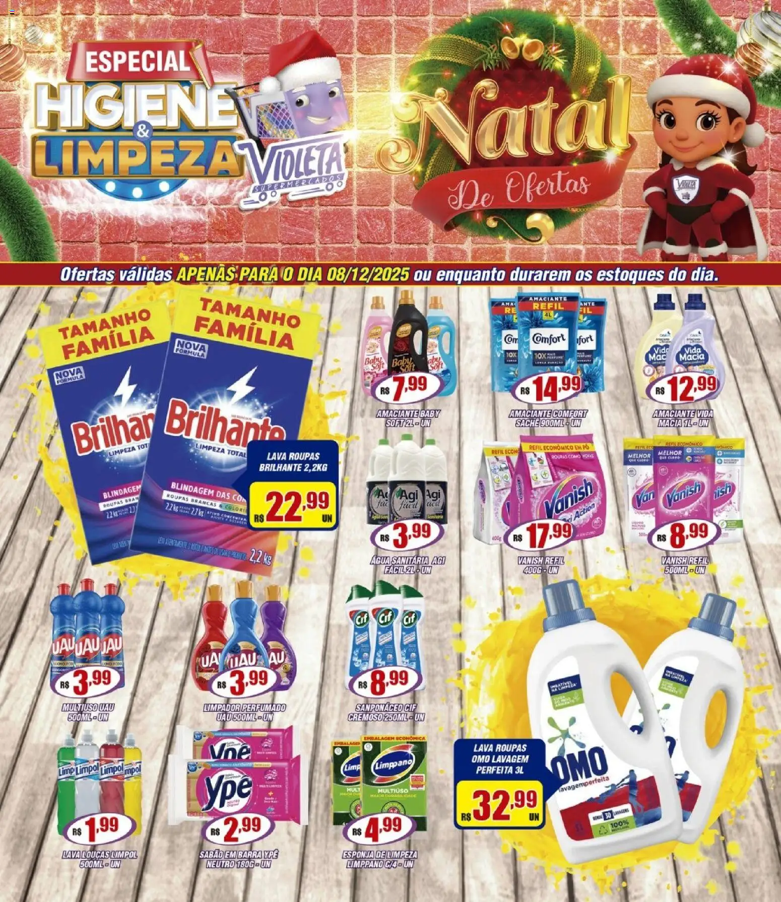 Violeta Supermercados - Ofertas da semana - página 1- válido a partir de 08/12/2025

