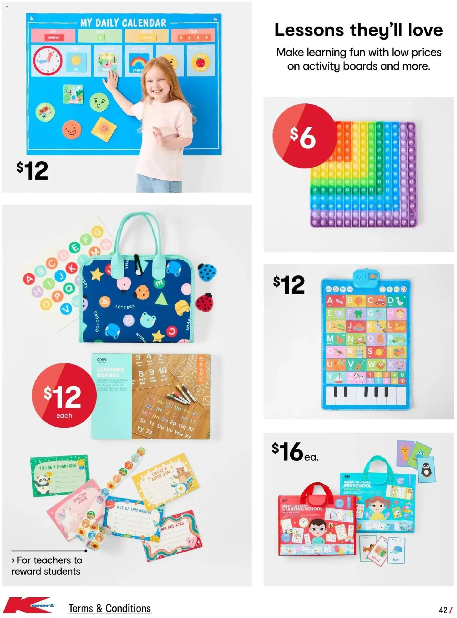 Kmart  Catalogue  - page 42- valid from 08/01/2026