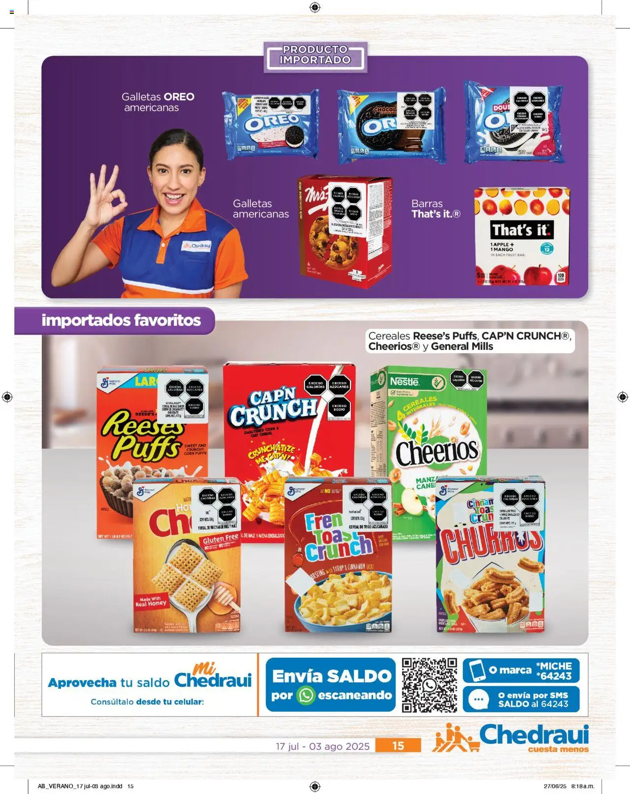 Chedraui - Folleto - página 15- válido desde 17/07/2025