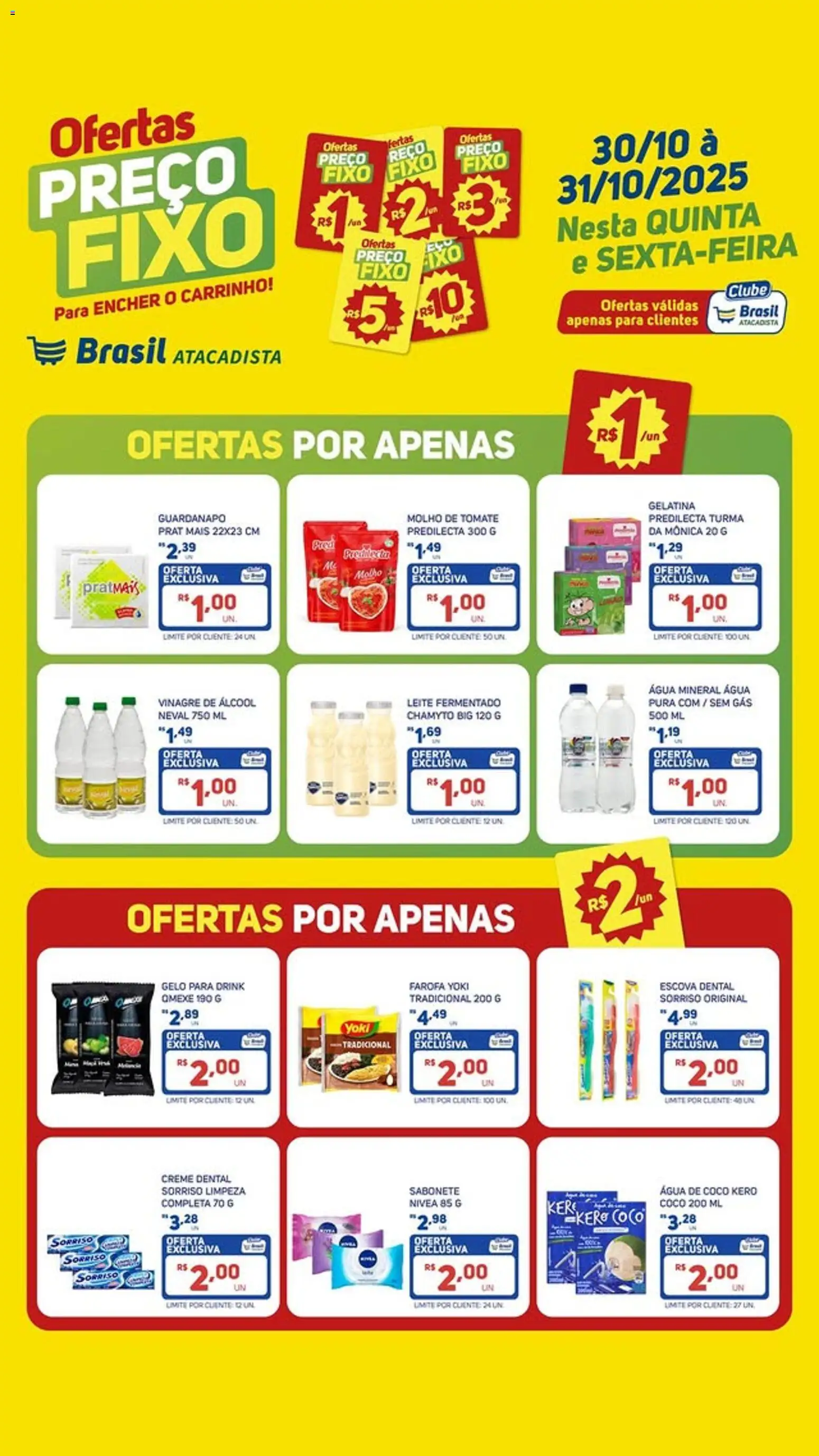 Brasil Atacadista - Ofertas da semana - página 1- válido a partir de 30/10/2025
