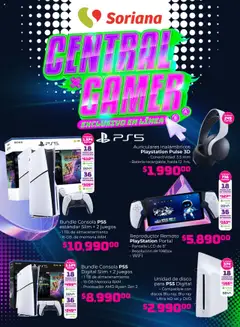 Soriana - Central Gamer Exclusivo en línea válido desde 31/07/2025