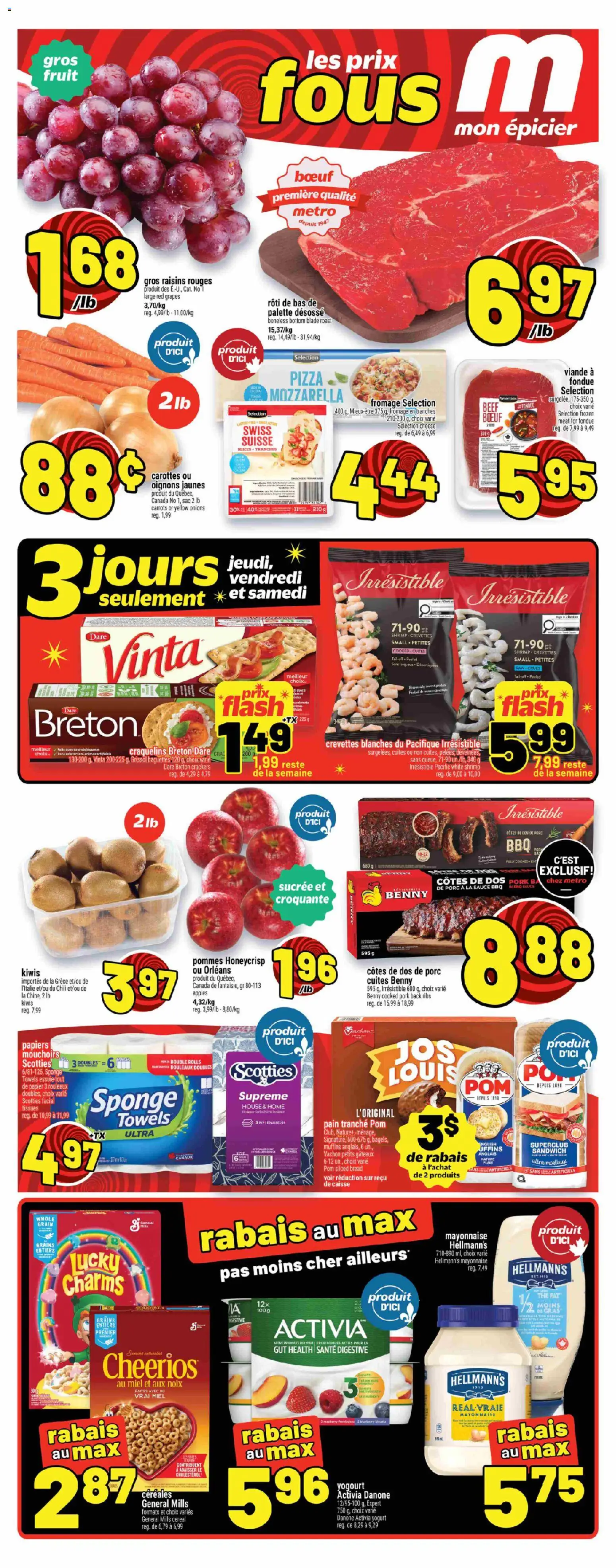 Metro weekly flyer / circulaire - page 1- valid from Nov 6, 2025