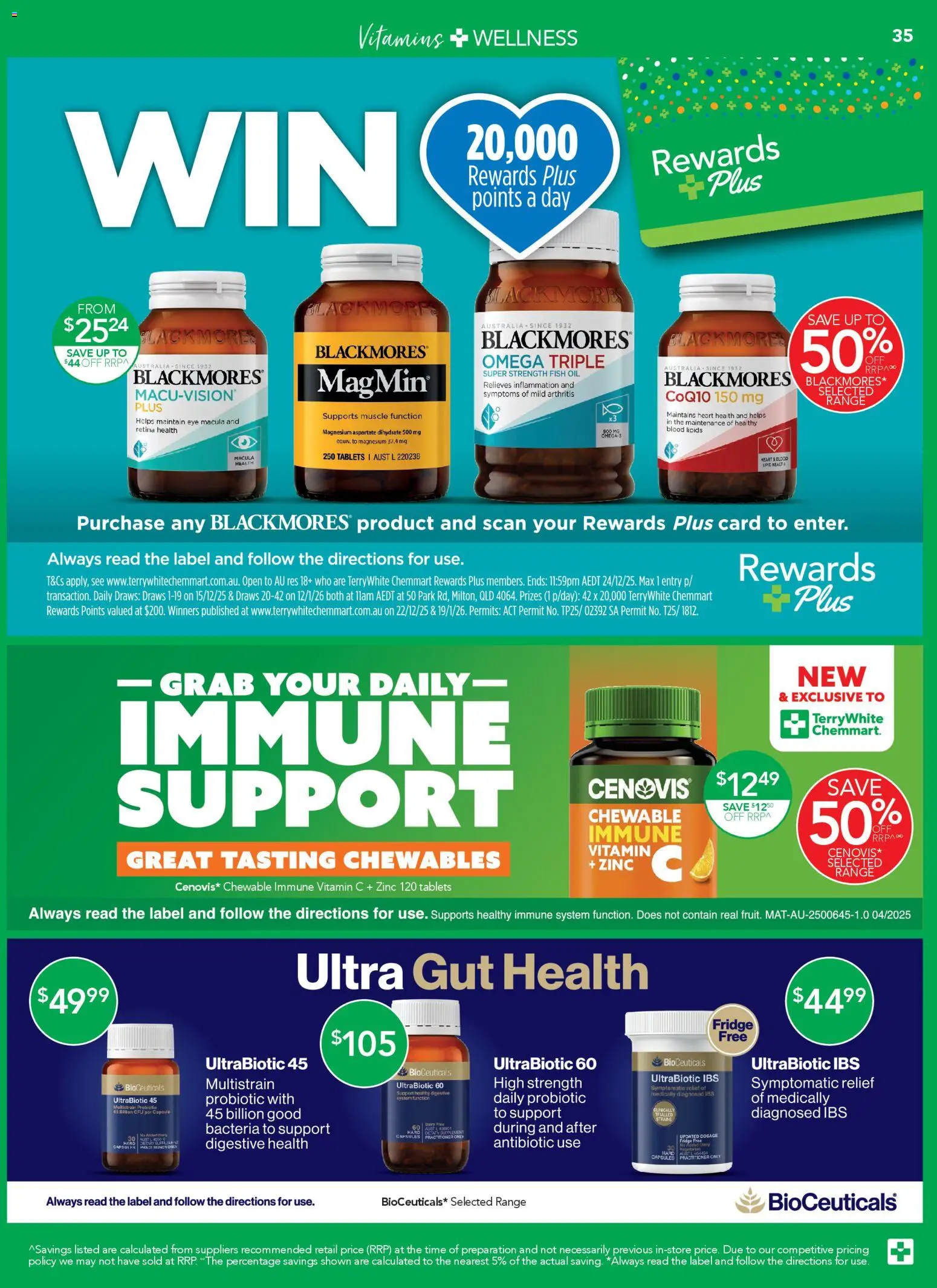 Terry White  Catalogue  - page 38- valid from 13/11/2025