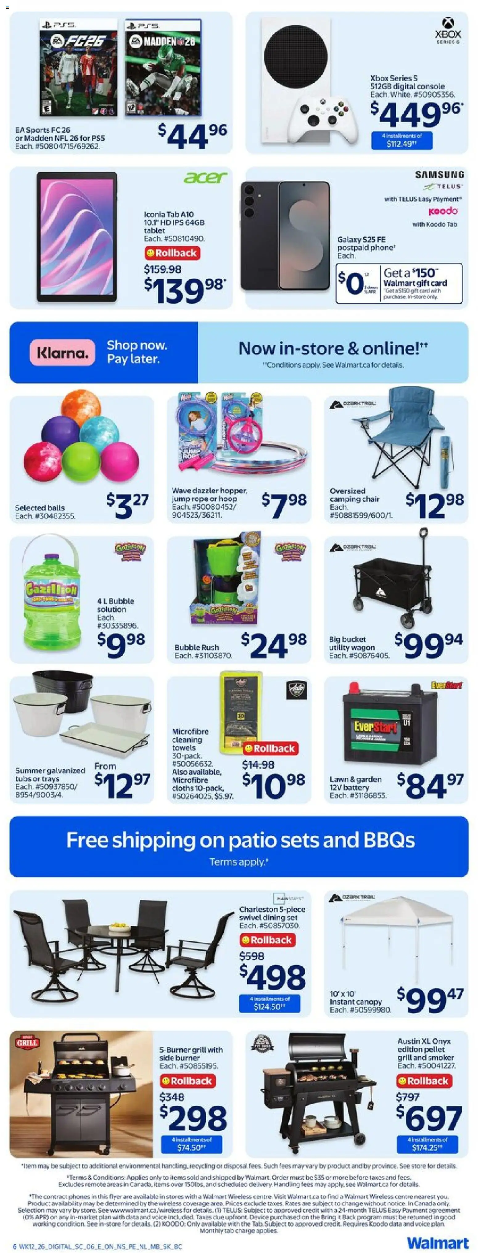 Walmart weekly flyer - page 8- valid from Apr 16, 2026