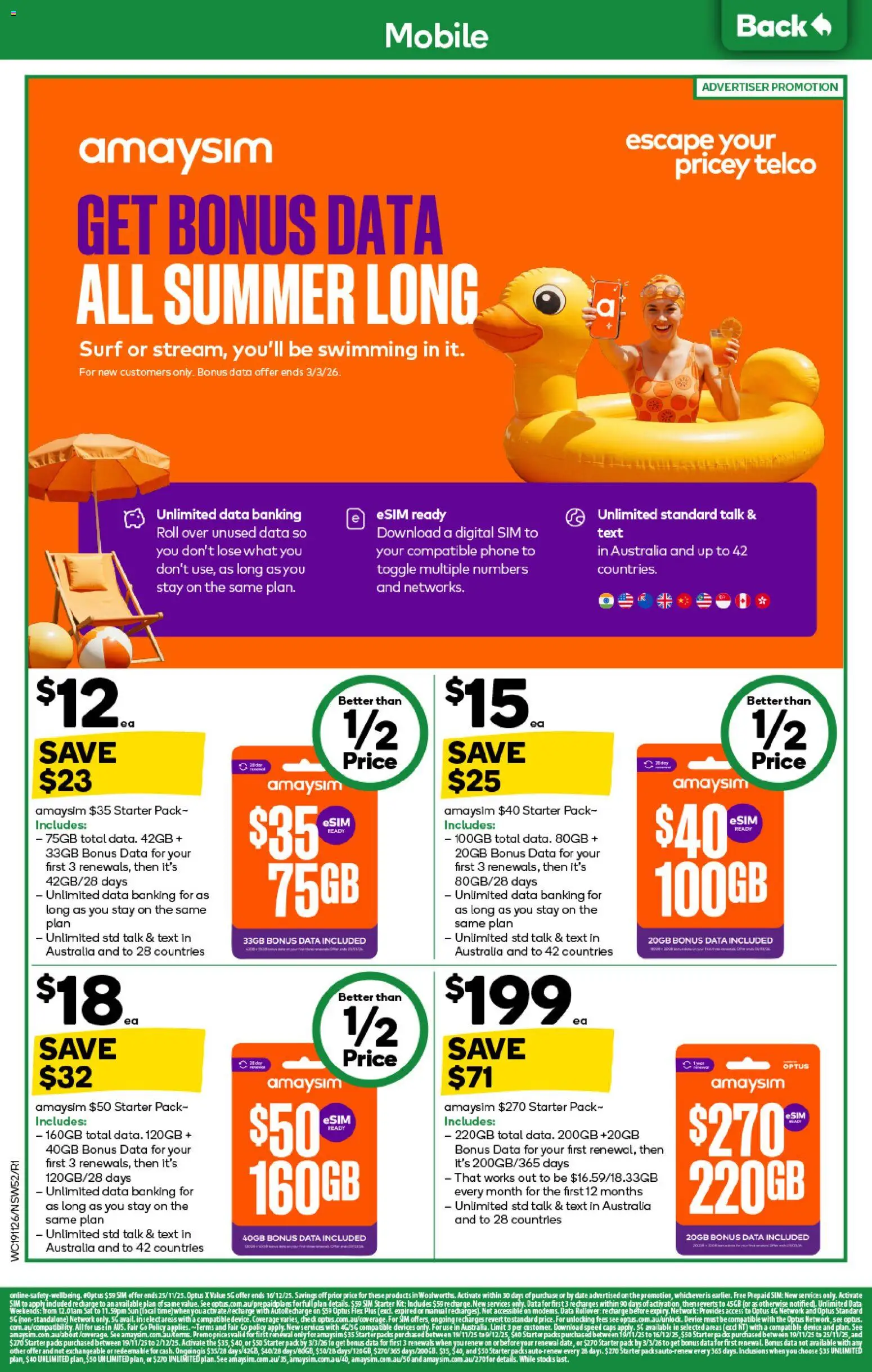 Woolworths Black Friday - page 52- valid from 19/11/2025