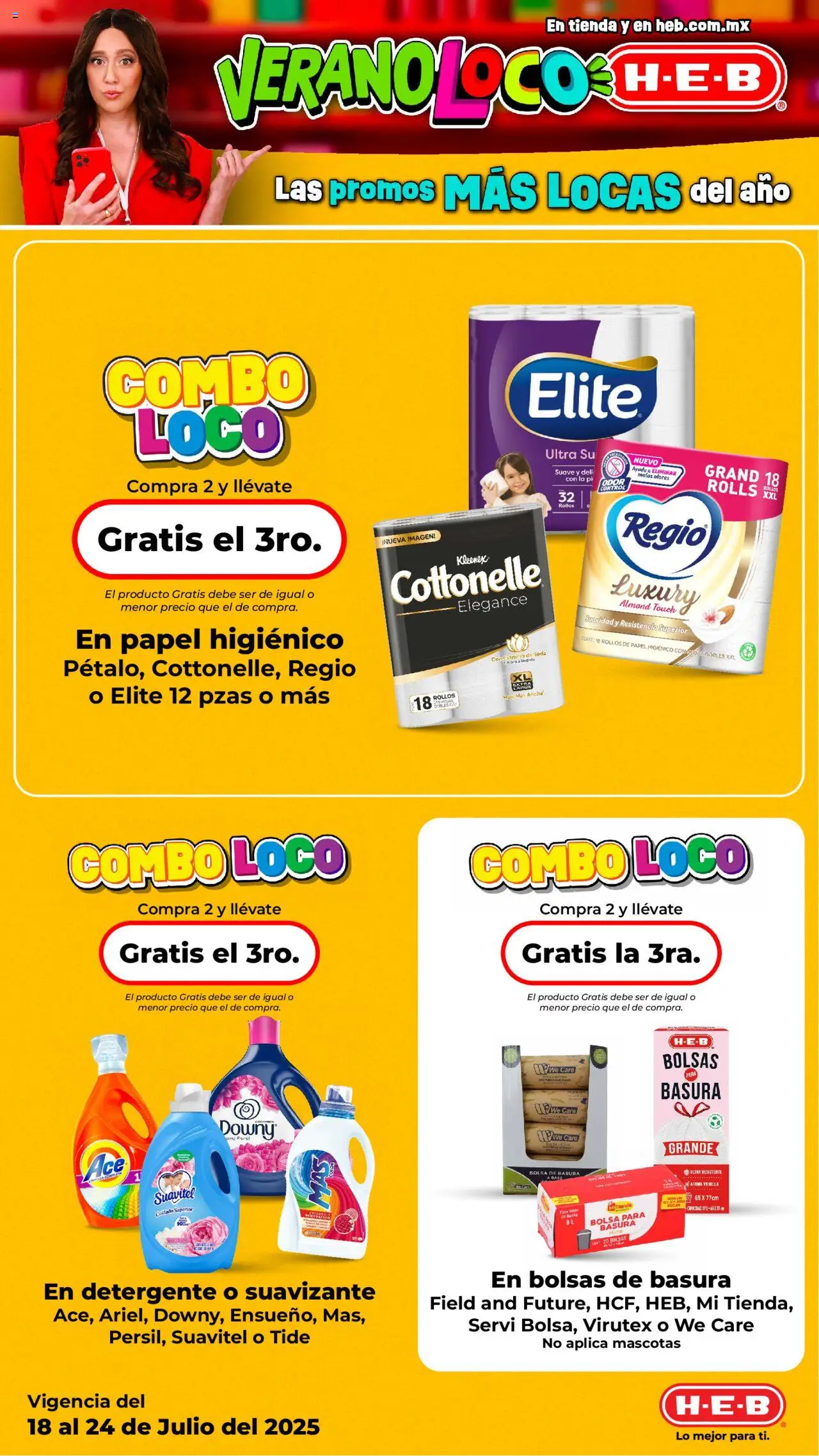 H-E-B folleto - página 4- válido desde 18/07/2025