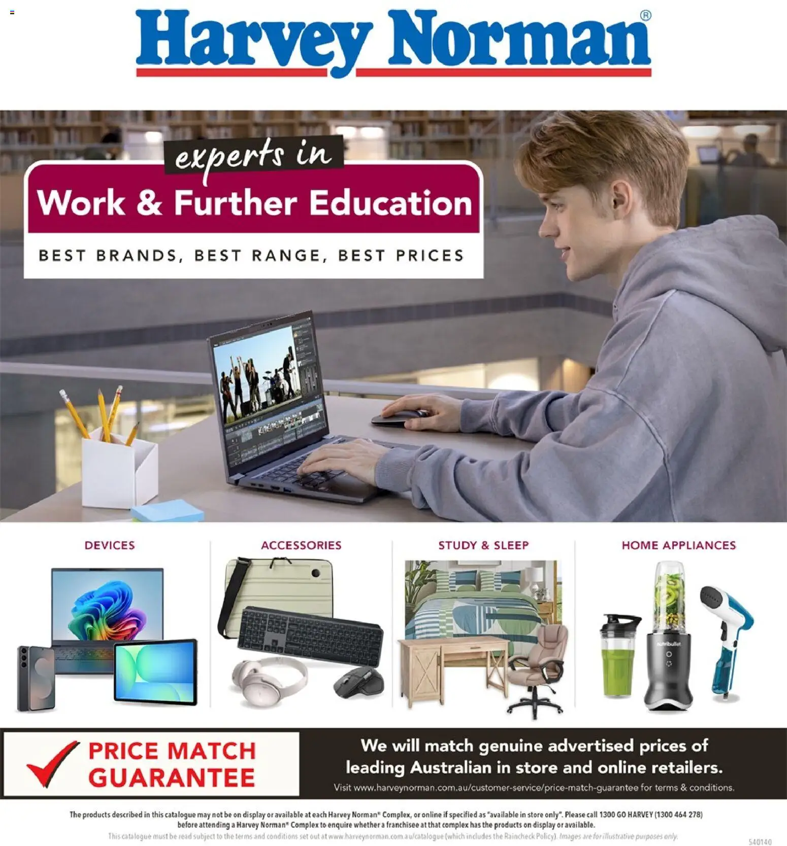 Harvey Norman  Catalogue  - page 1- valid from 04/02/2026