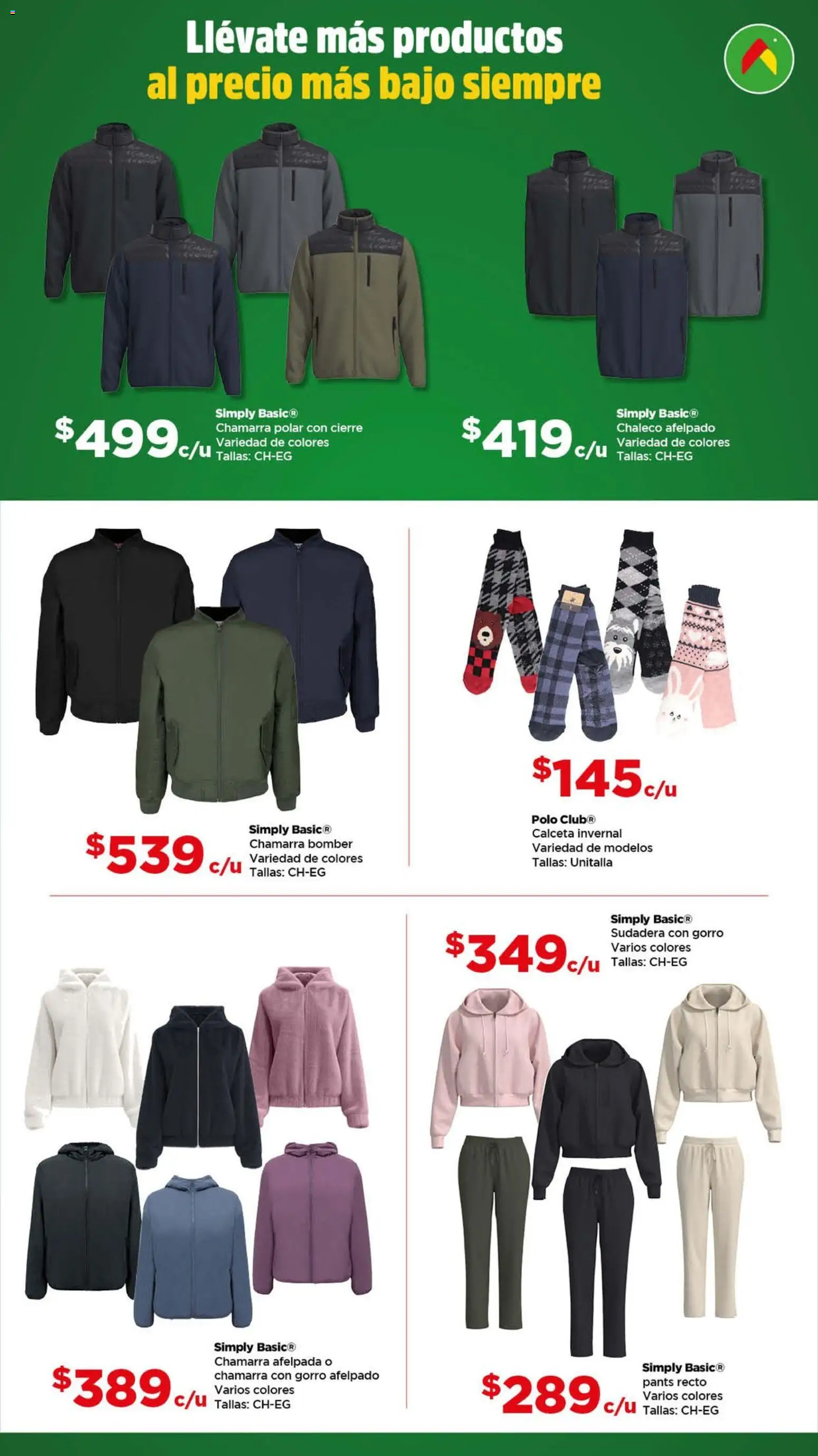 Bodega Aurrerá folleto Llévate más productos al precio más bajo - página 1- válido desde 01/01/2026