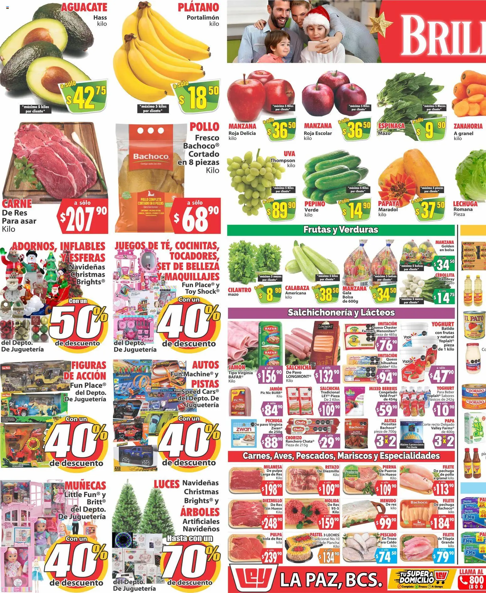 Casa Ley folleto Autoservicio La Paz - página 1- válido desde 06/12/2025