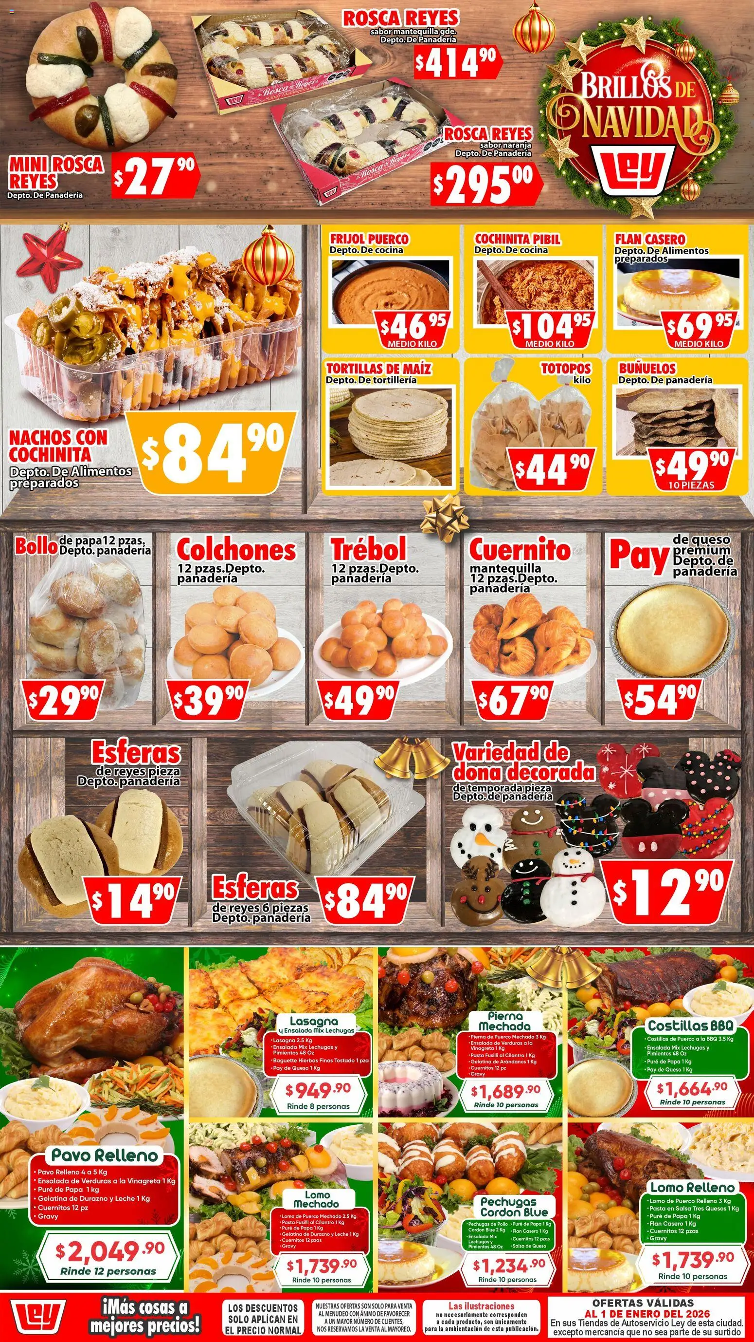 Casa Ley folleto Más cosas a mejores precios  - página 1- válido desde 29/12/2025