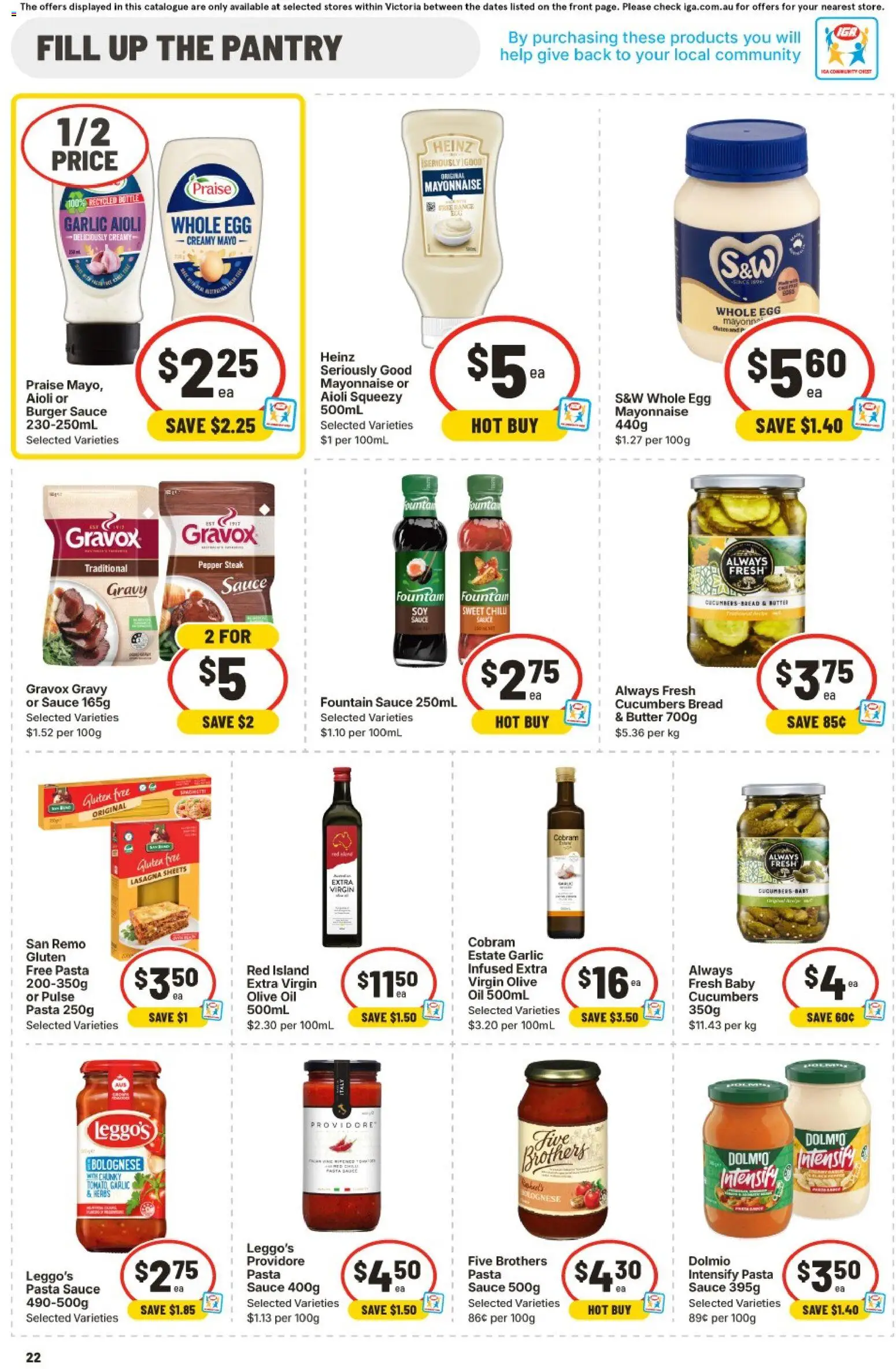 IGA catalogue  - page 21- valid from 11/03/2026
