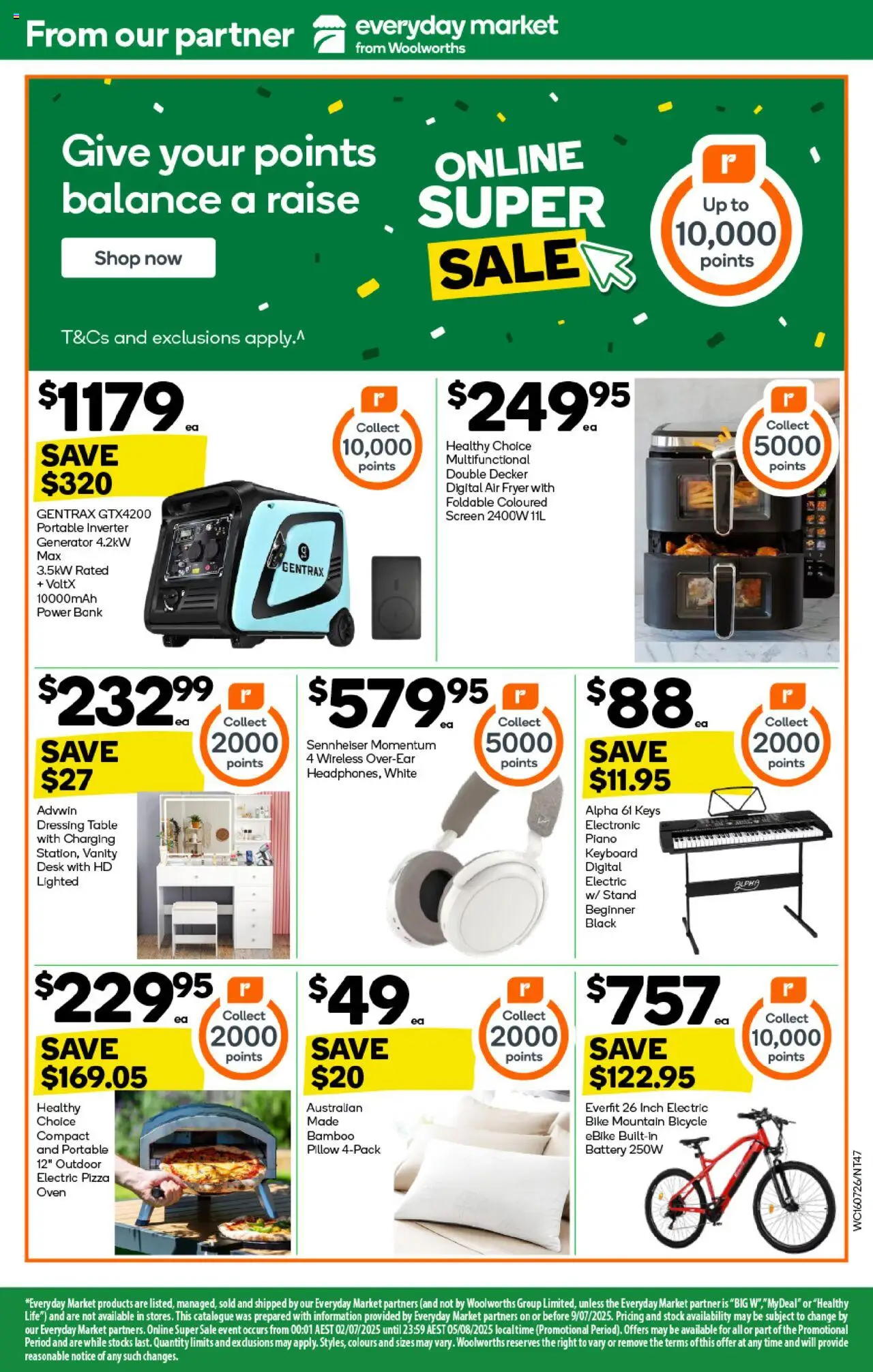Weekly catalogue Woolworths NT 16/07 - page 47- valid from 16/07/2025