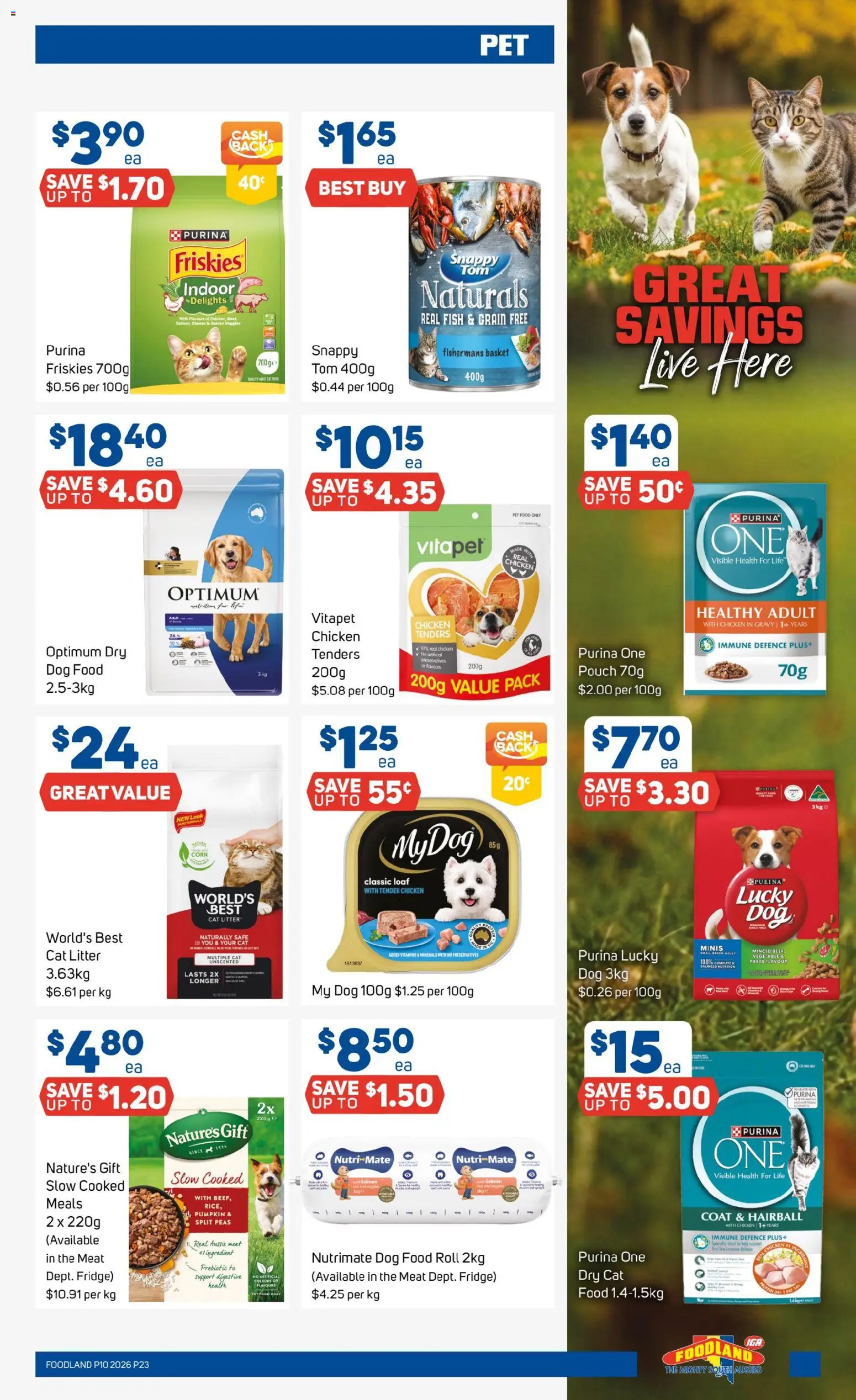 Foodland catalogue  - page 23- valid from 04/03/2026