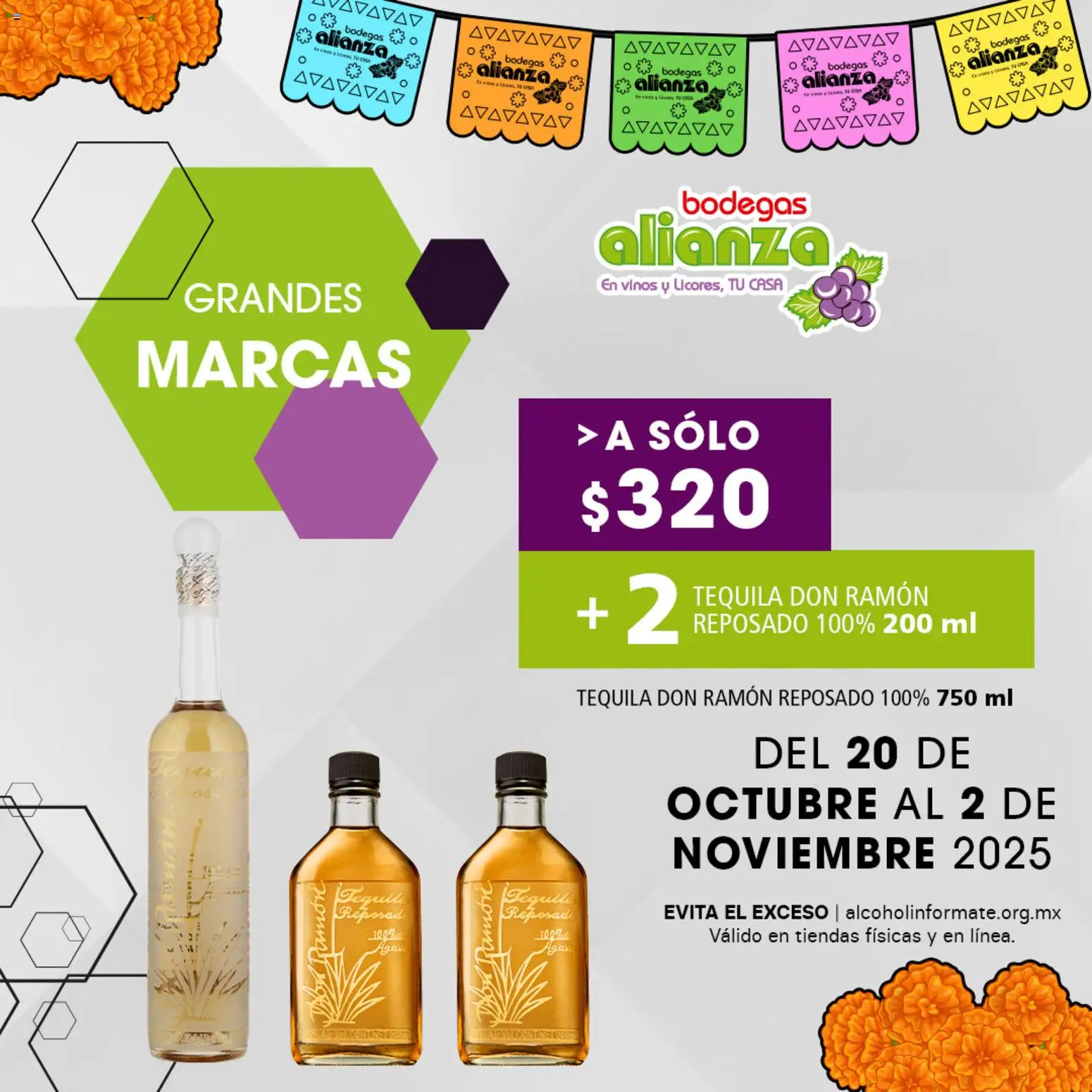 Bodegas Alianza catálogo Grandes Marcas - página 1- válido desde 20/10/2025