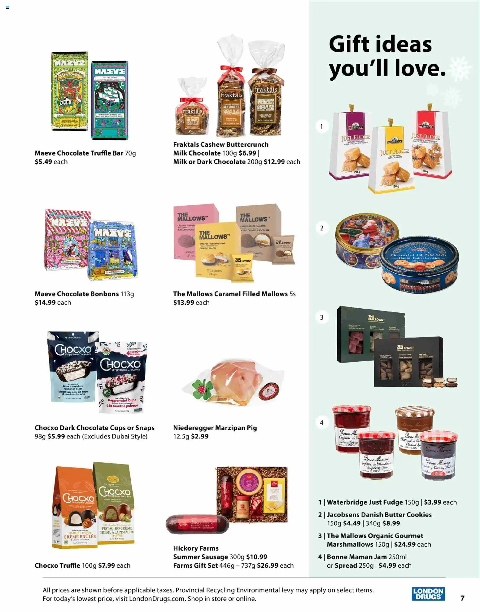 London Drugs - Specialty Cozy Christmas Catalogue - page 7- valid from Nov 12, 2025