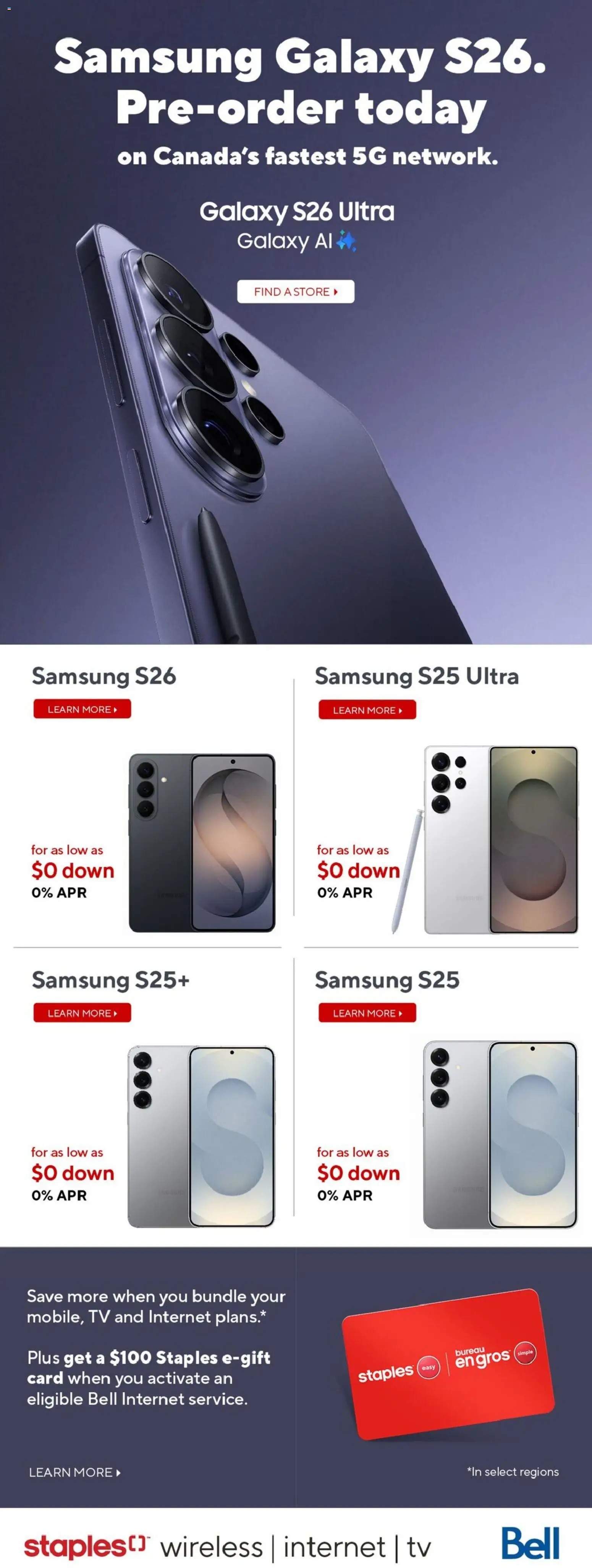 Staples weekly flyer / circulaire - page 8- valid from Feb 27, 2026