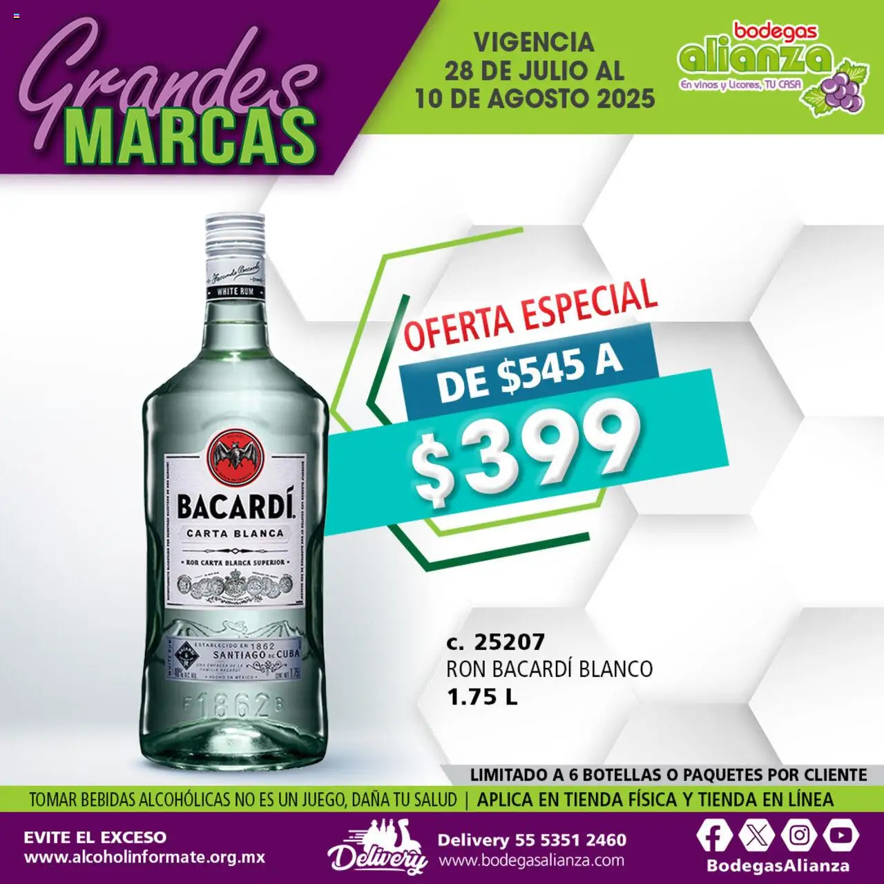 Bodegas Alianza - Catálogo Grandes Marcas - página 1- válido desde 28/07/2025