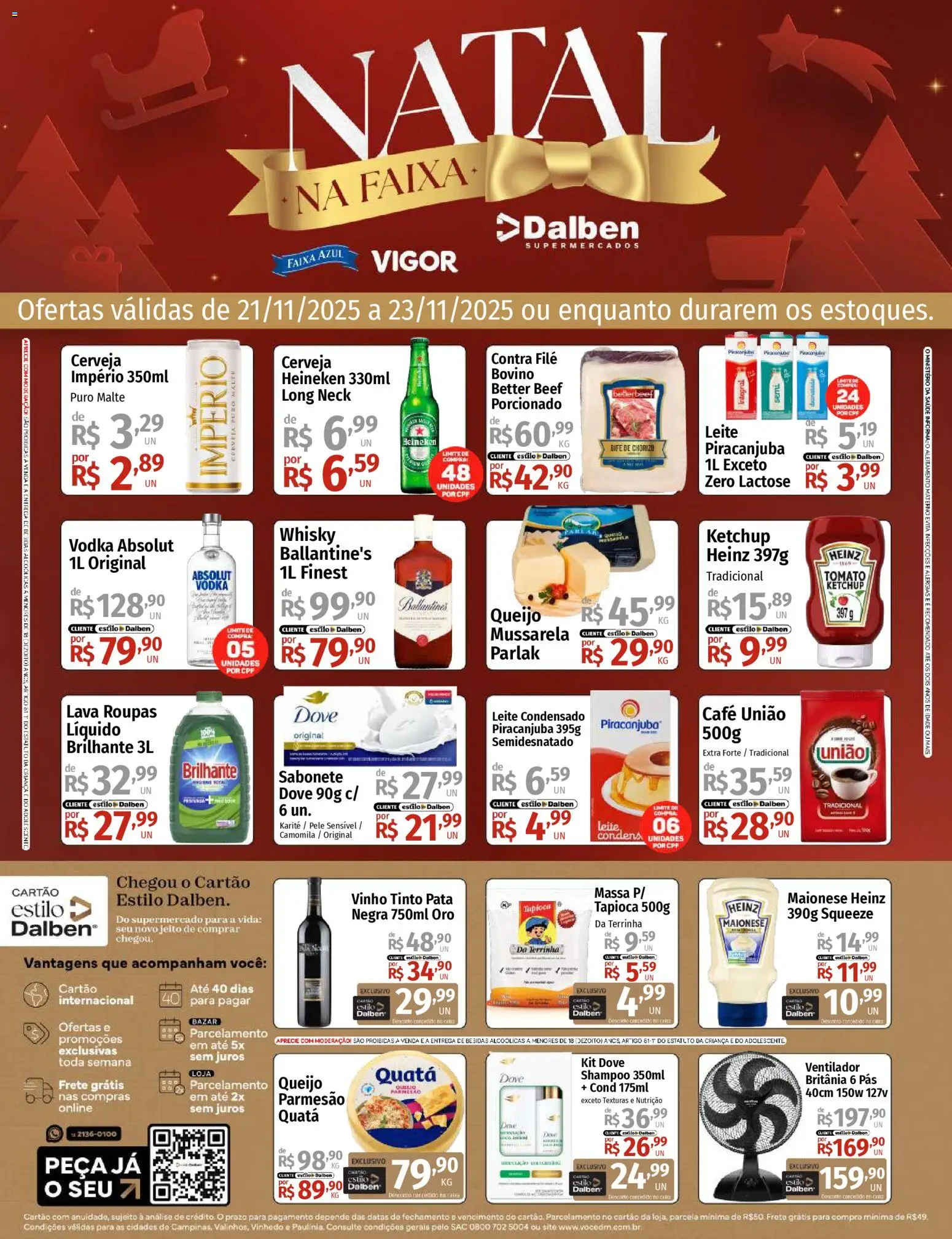 Supermercado Dalben - Ofertas da semana - página 1- válido a partir de 21/11/2025
