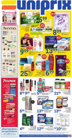 Preview Uniprix weekly flyer / circulaire valid from Oct 9, 2025
