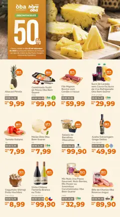 Pré-visualização Oba Hortifruti - Ofertas da semana válida a partir de 12/09/2025