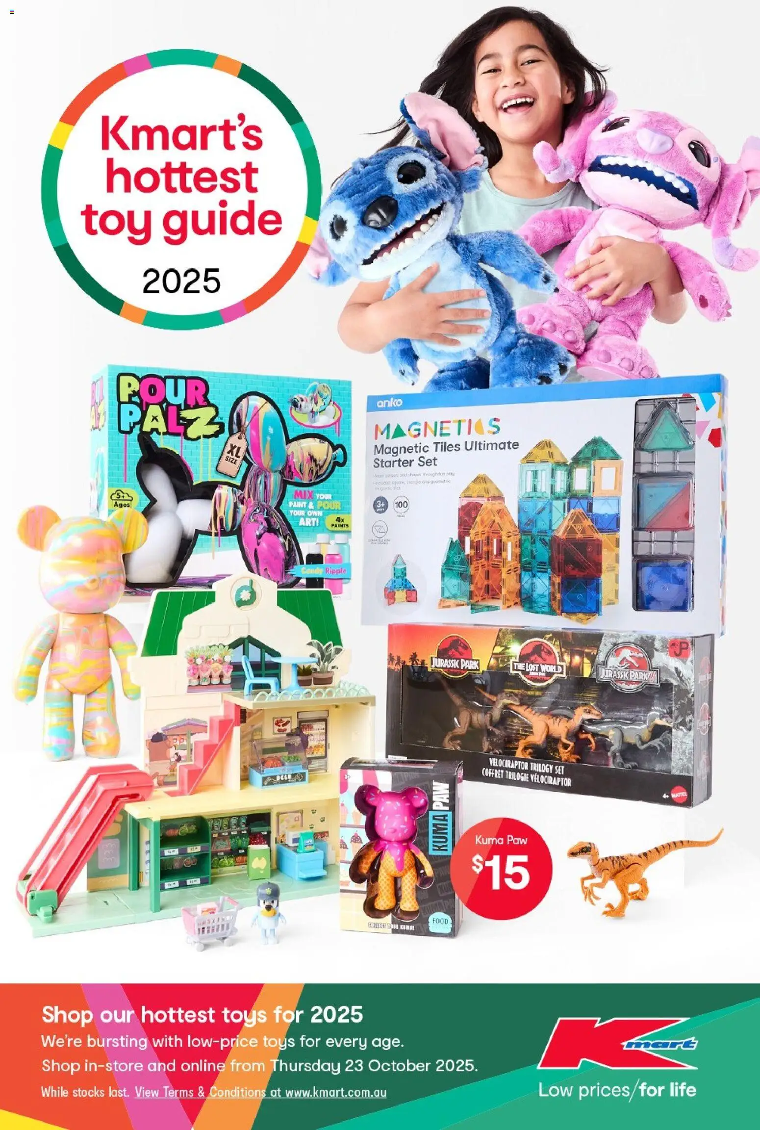 Kmart - Kmart's Hottest Toy Guide 2025 - page 1- valid from 23/10/2025