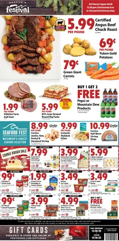Preview Festival Foods Weekly Ad valid from 12/10/2025