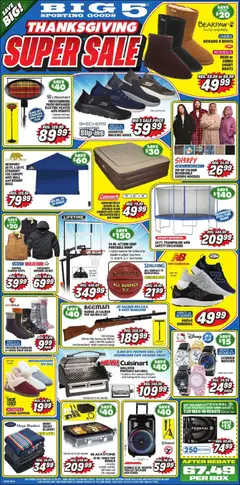 Preview Big 5 Sporting Goods Weekly Ad valid from 12/01/2025