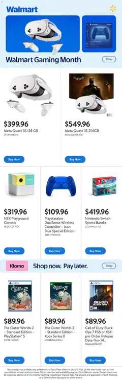 Preview Walmart - Gaming Guide valid from Oct 23, 2025