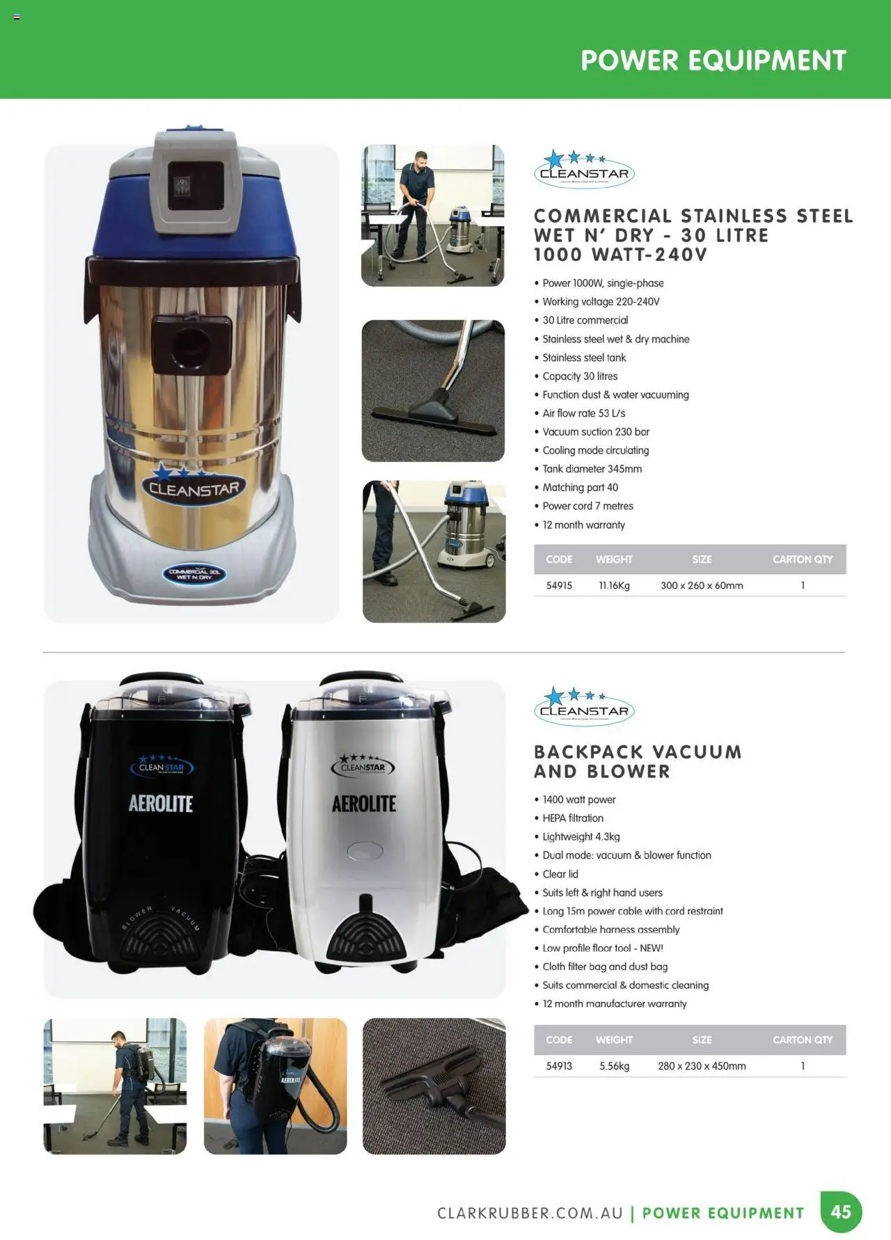 Clark Rubber Catalogue  - page 45- valid from 05/05/2025