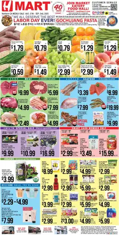 Preview Hmart Weekly Ad valid from 08/27/2025