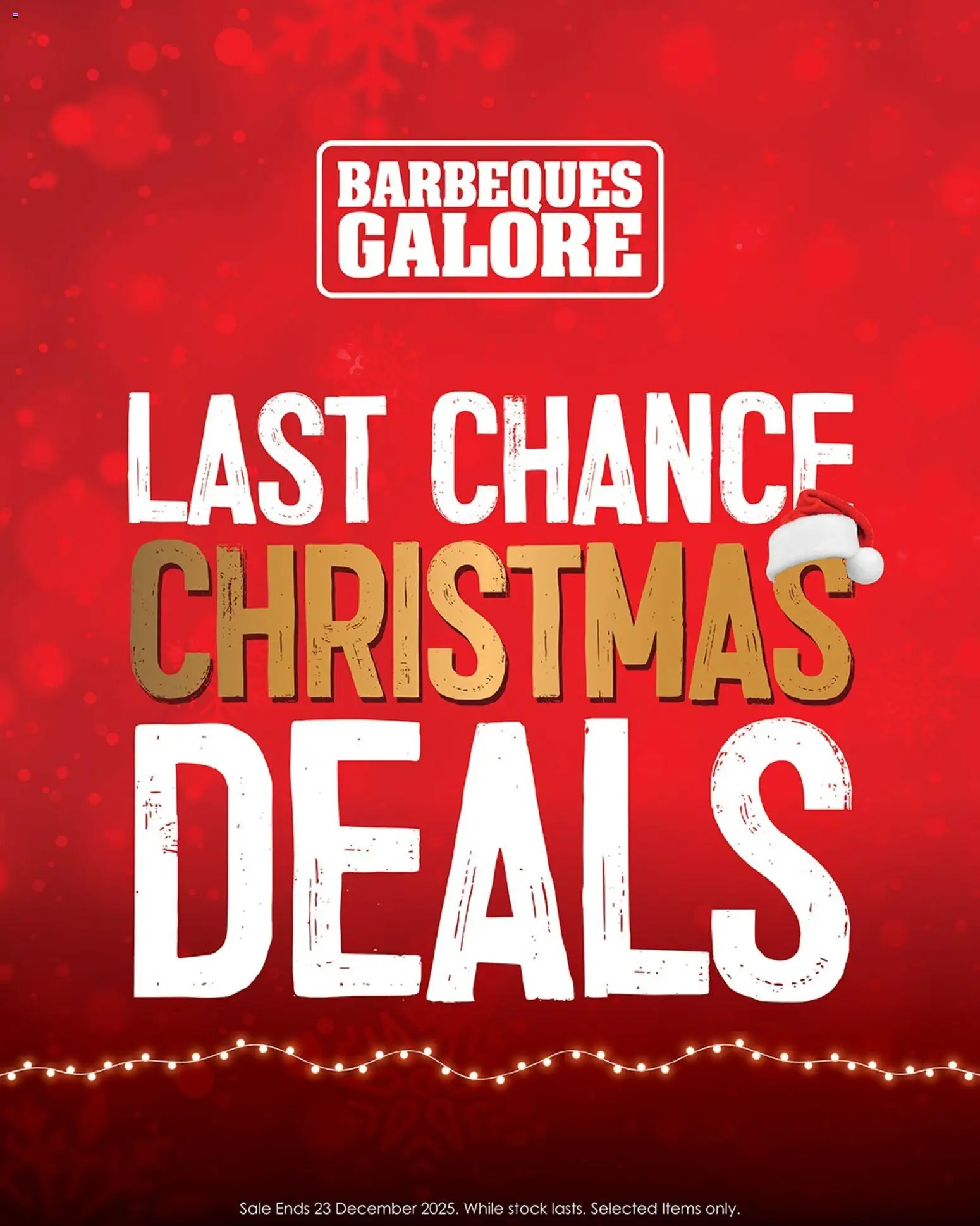 Barbeques Galore Catalogue  - page 1- valid from 05/12/2025