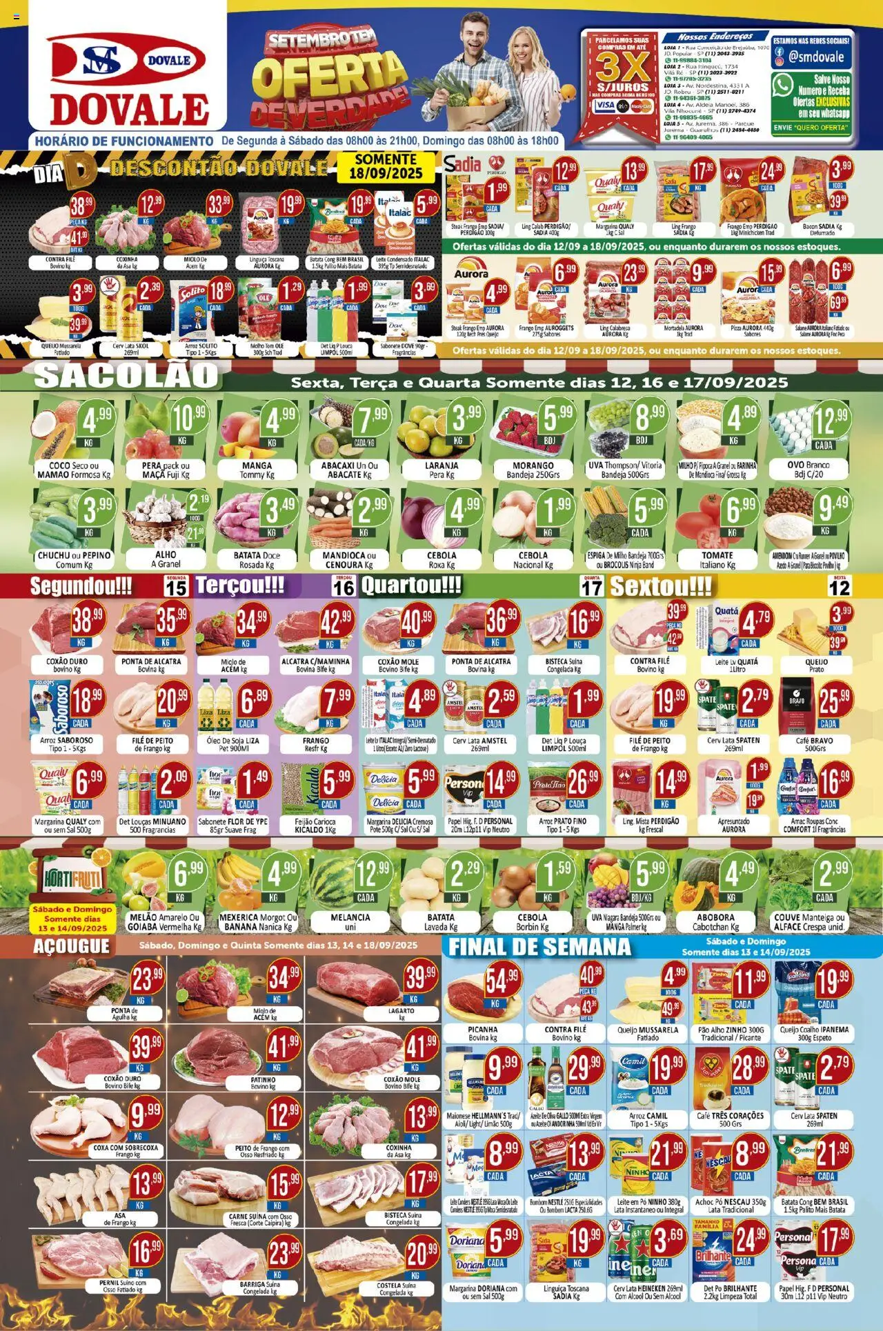 Dovale - Ofertas da semana - página 1- válido a partir de 12/09/2025
