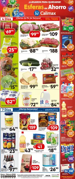 Calimax folleto válido desde 30/01/2026