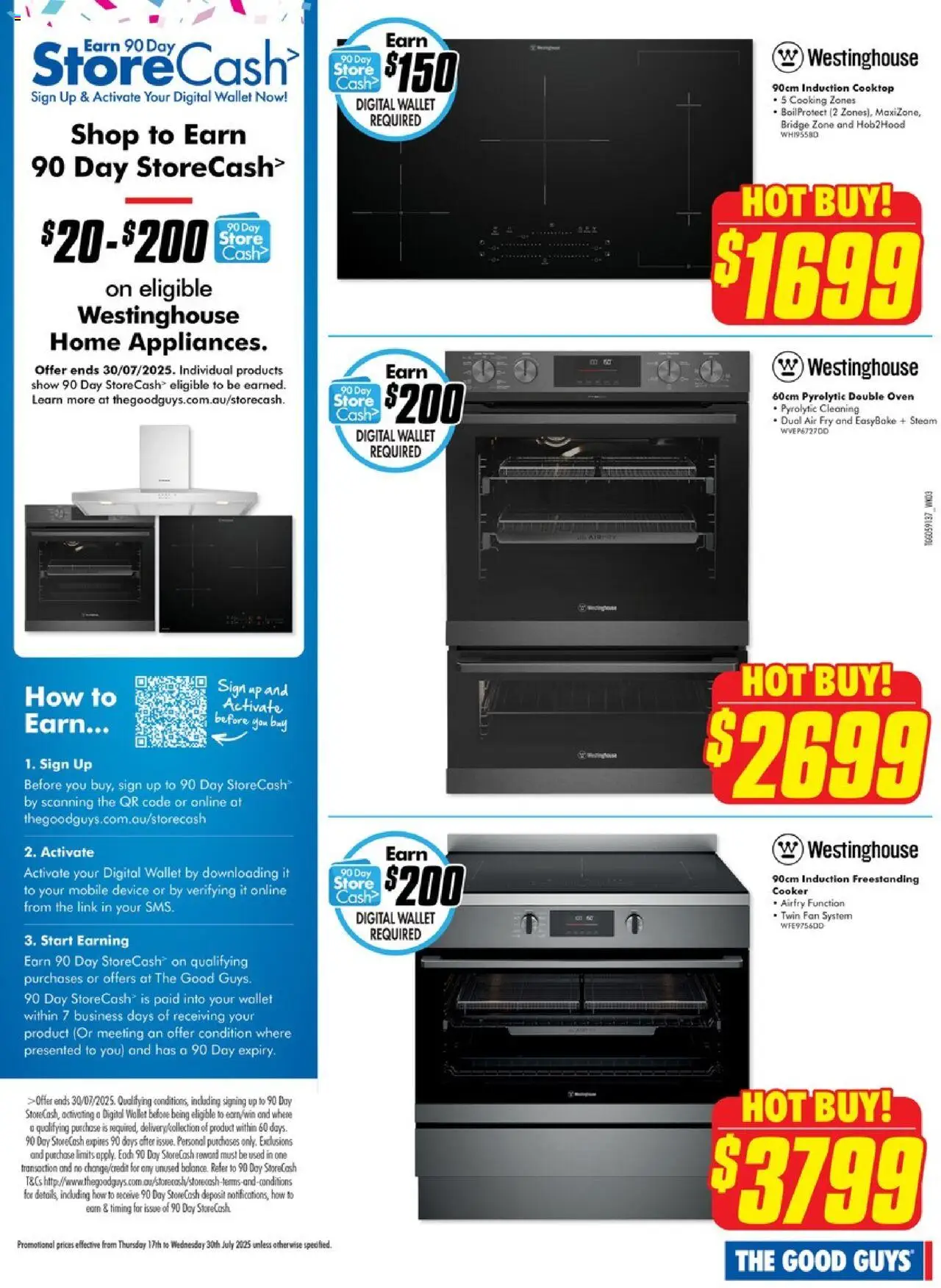 The Good Guys Westinghouse Deal Days - page 2- valid from 16/07/2025