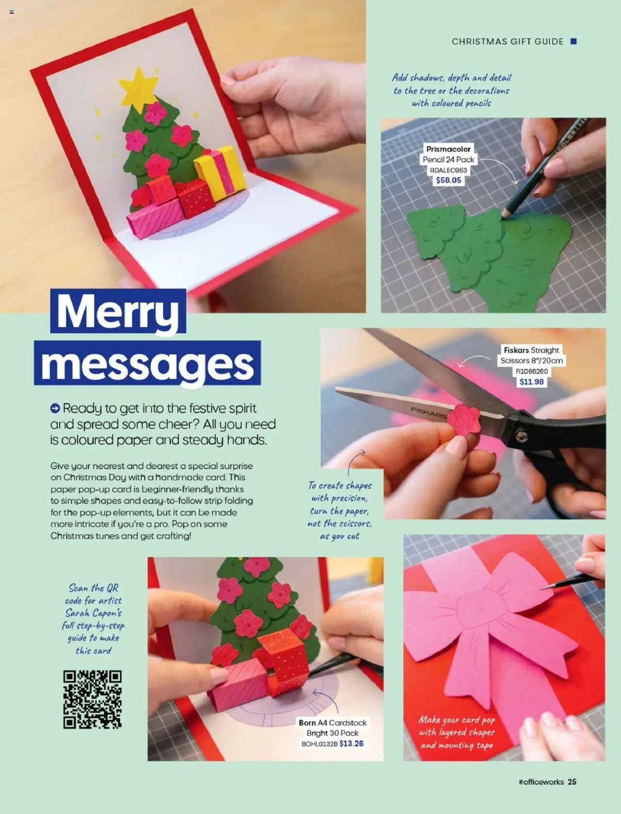 Officeworks Magazine - page 25- valid from 13/10/2025