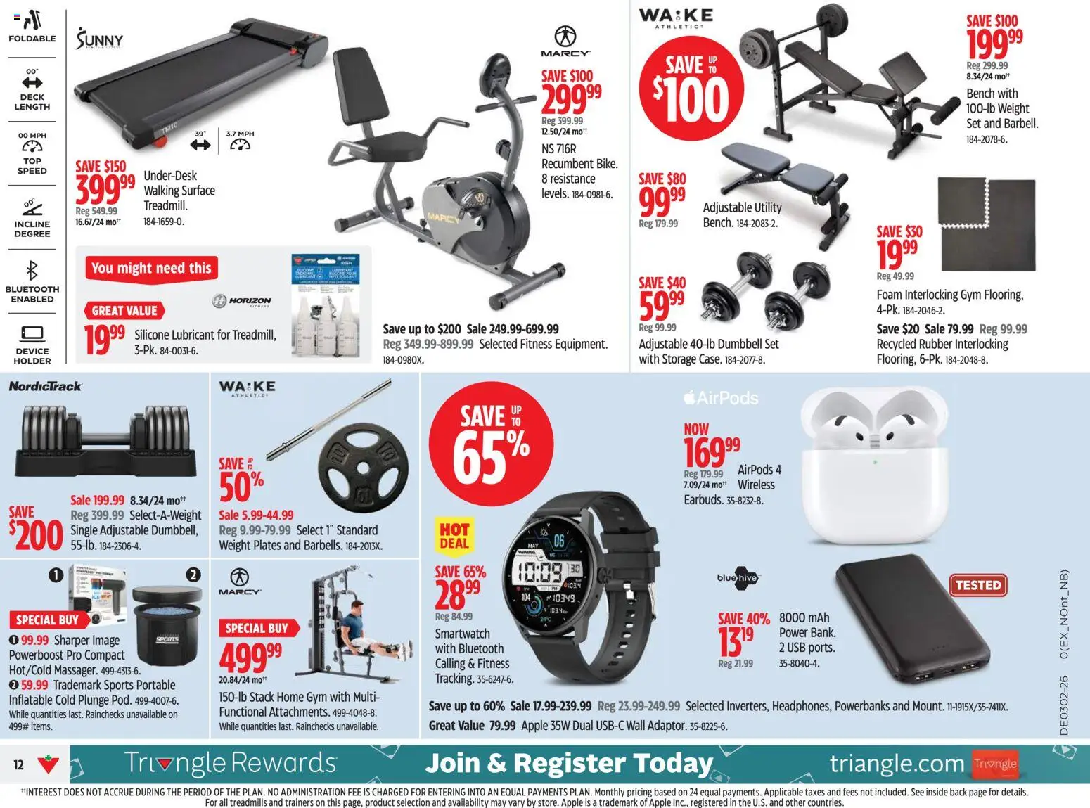 Canadian Tire weekly flyer - page 12- valid from Jan 8, 2026