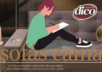Muebles Dico - Catálogo Sofás Cama válido desde 25/09/2025