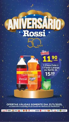 Pré-visualização Rossi Supermercados - Ofertas do Dia válida a partir de 21/11/2025