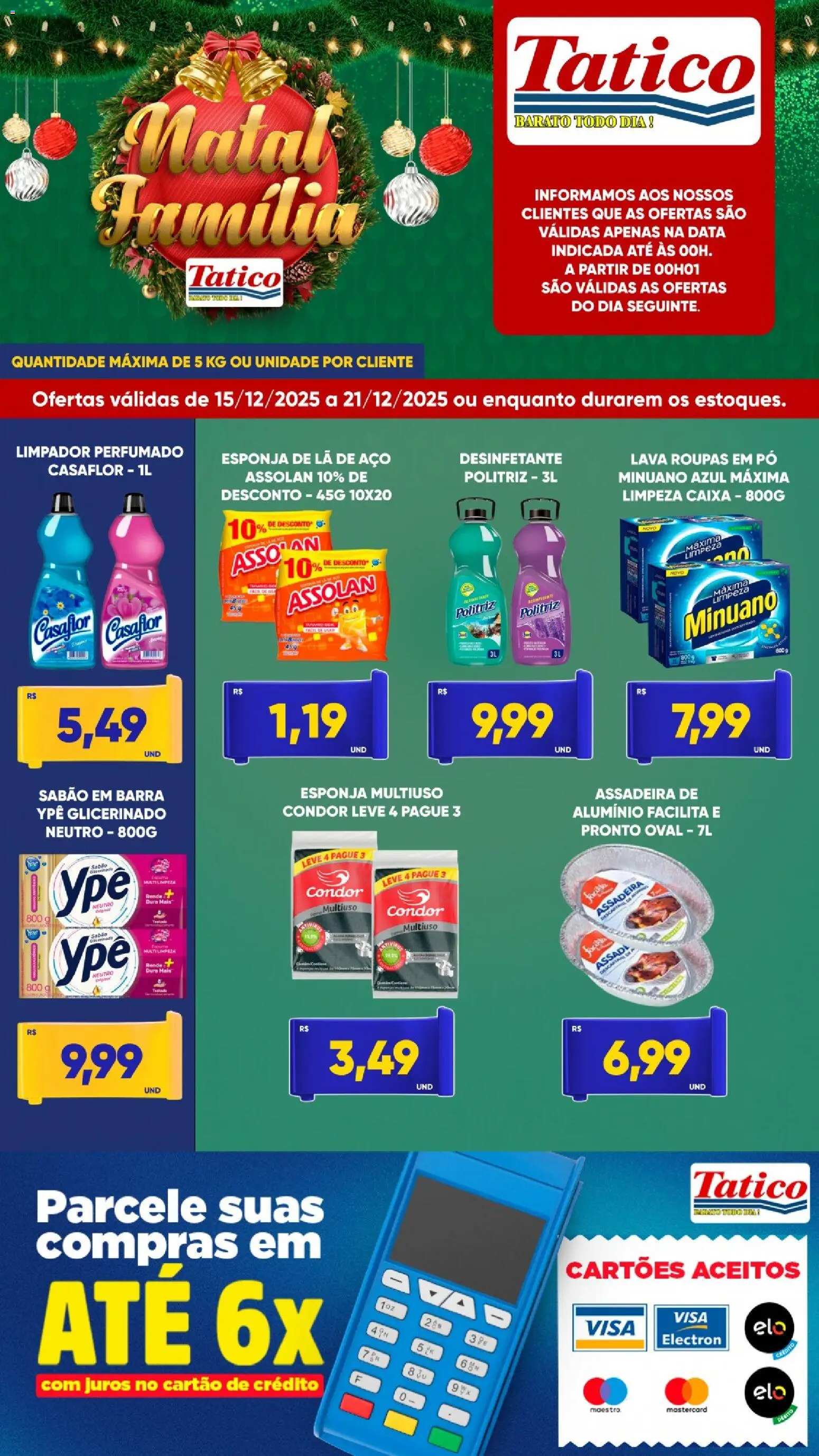 Tatico - Ofertas da semana - página 1- válido a partir de 15/12/2025
