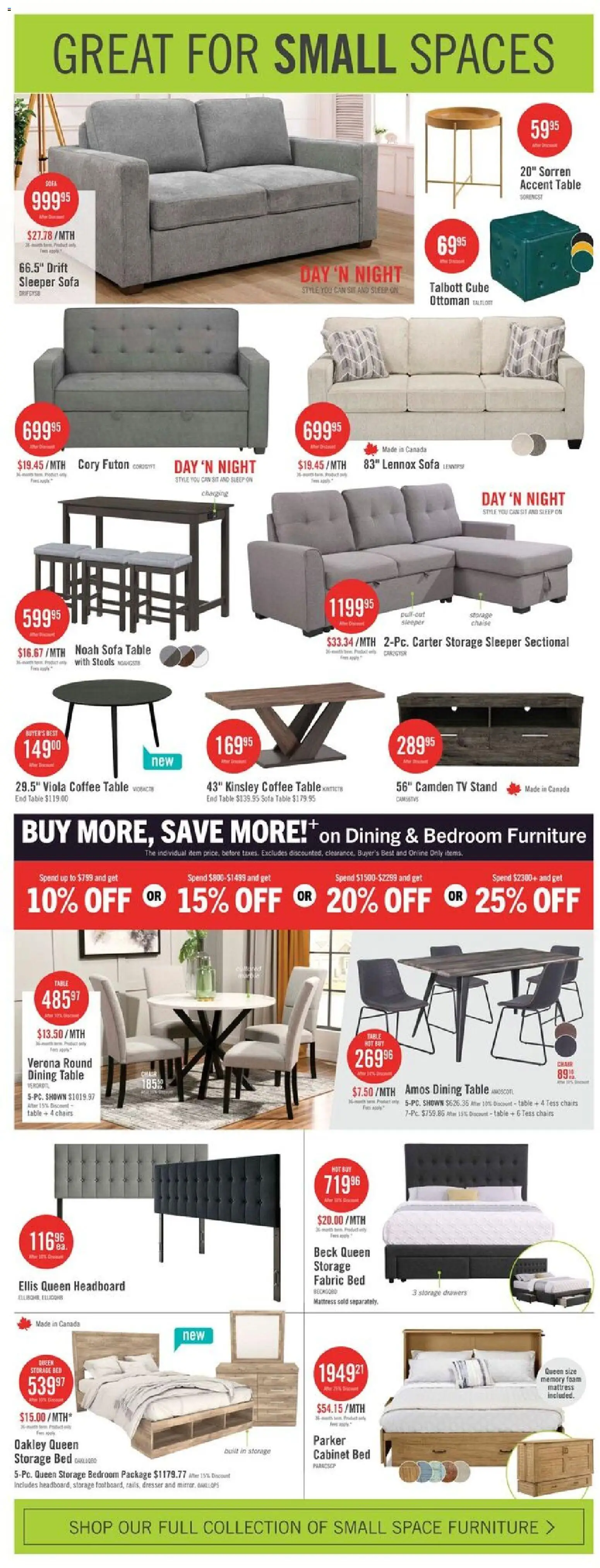 The Brick weekly flyer / circulaire - page 8- valid from Jan 13, 2026