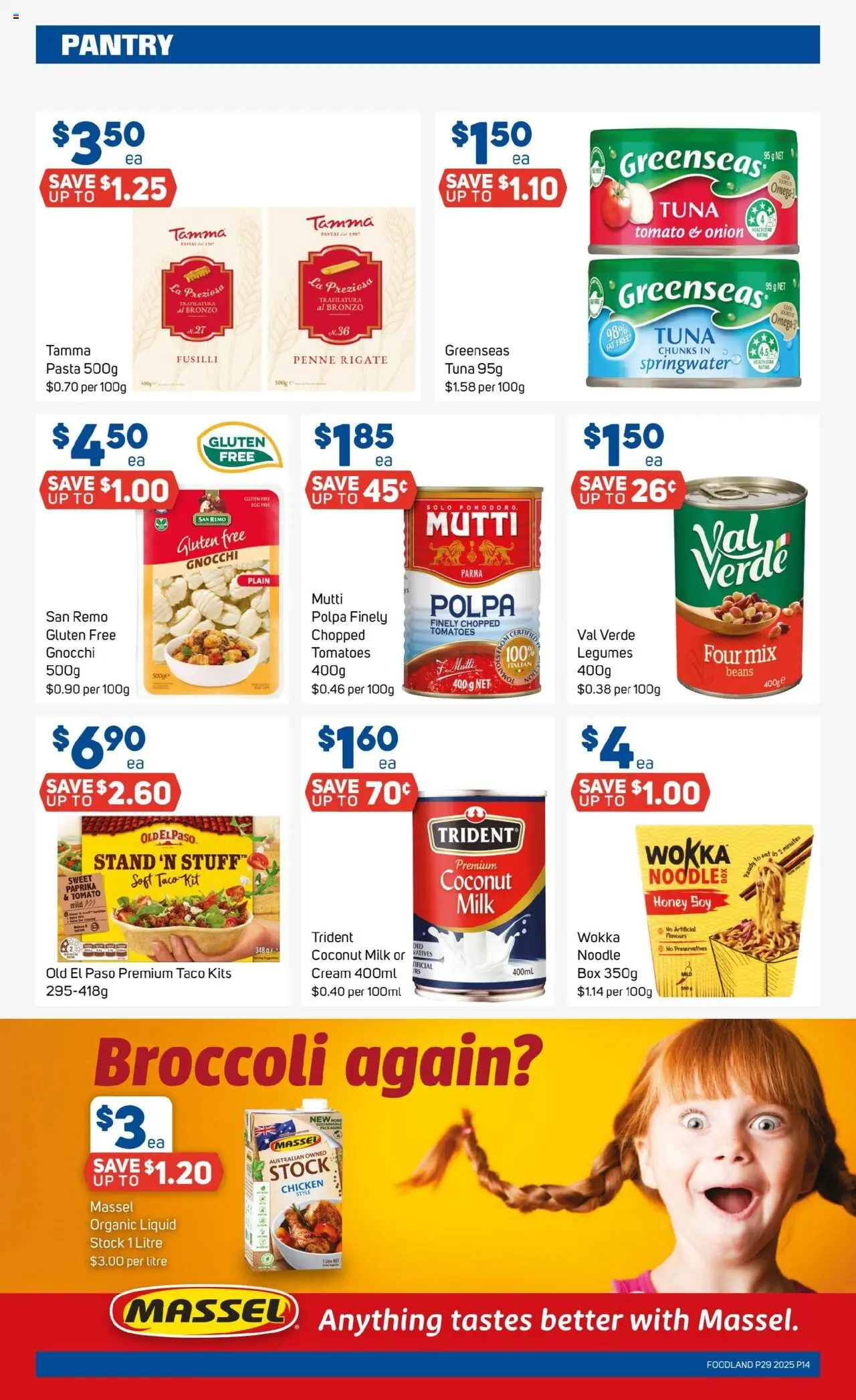 Foodland  Catalogue  - page 14- valid from 16/07/2025