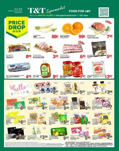 Preview T&T Supermarket weekly flyer / circulaire valid from Apr 3, 2026