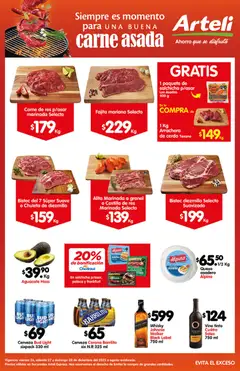 Arteli folleto Carnes Suc. Express válido desde 26/12/2025